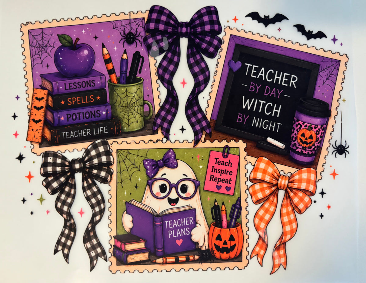 Halloween Teacher Tee Design