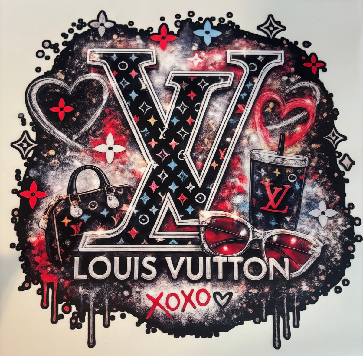 The Red V Tee Design