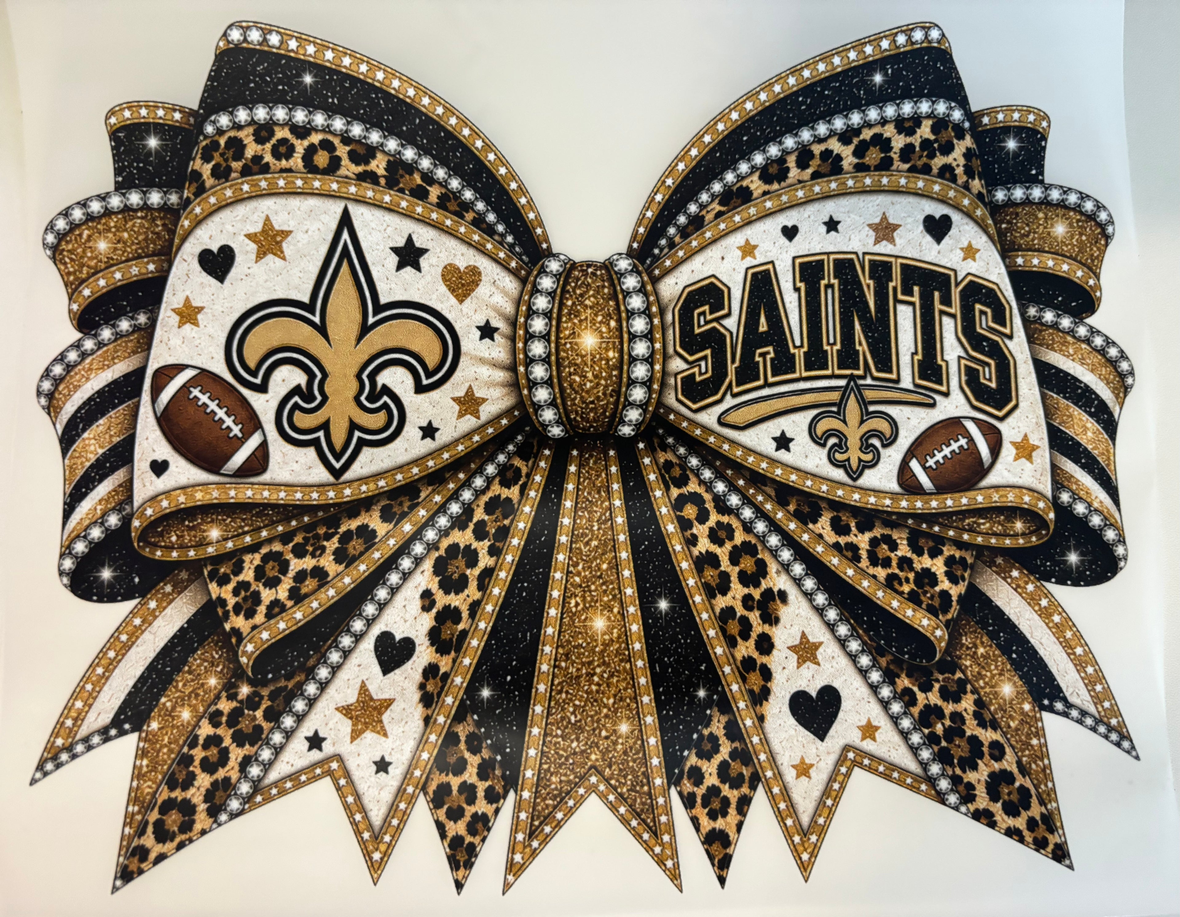 Saints Bow Tee Design
