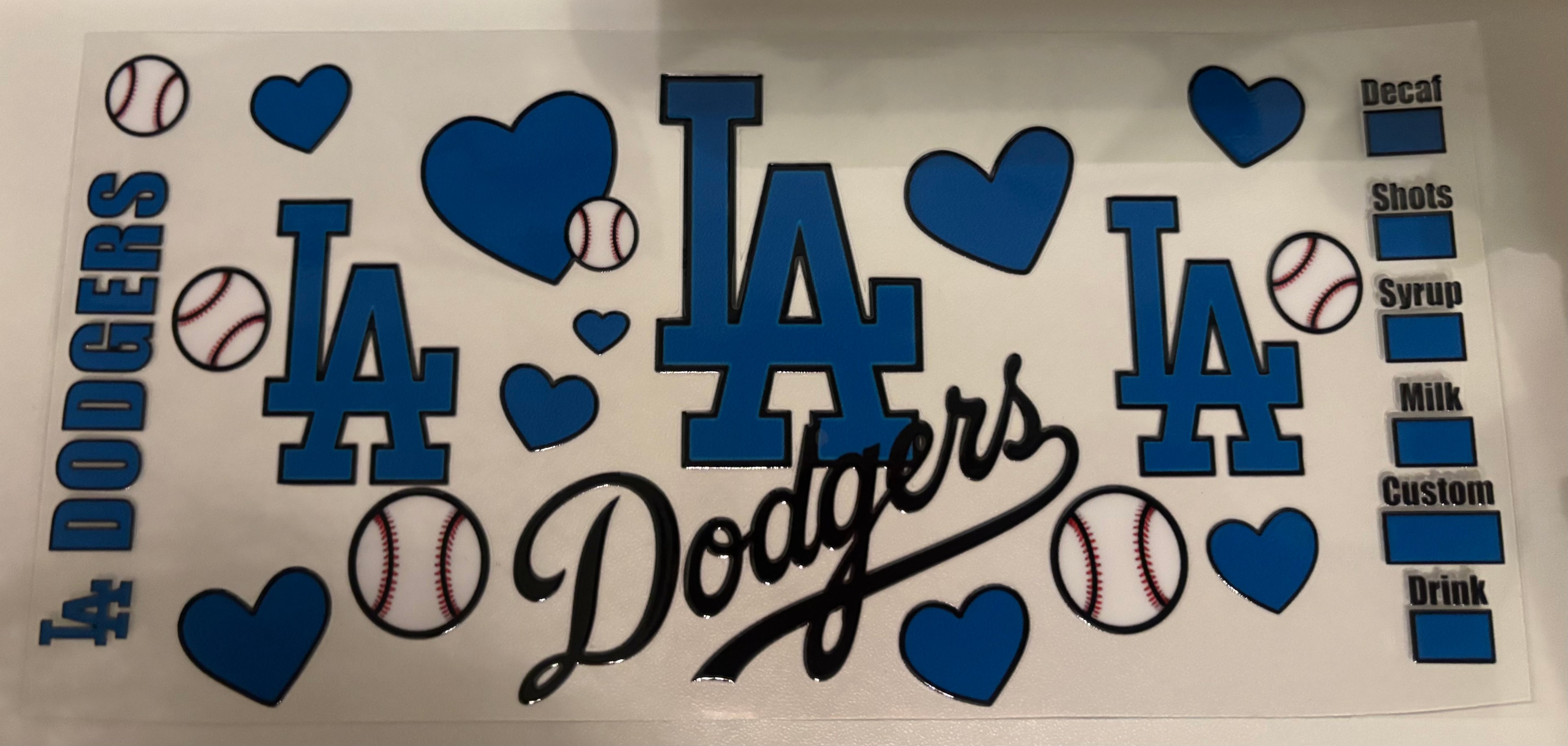 La Hearts 16oz Cup Wrap