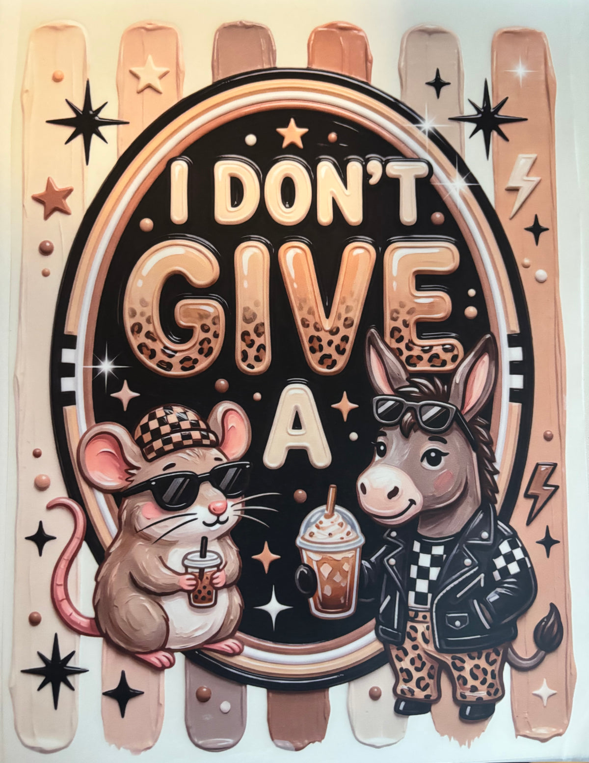 I dont give a rats ass Tee Design