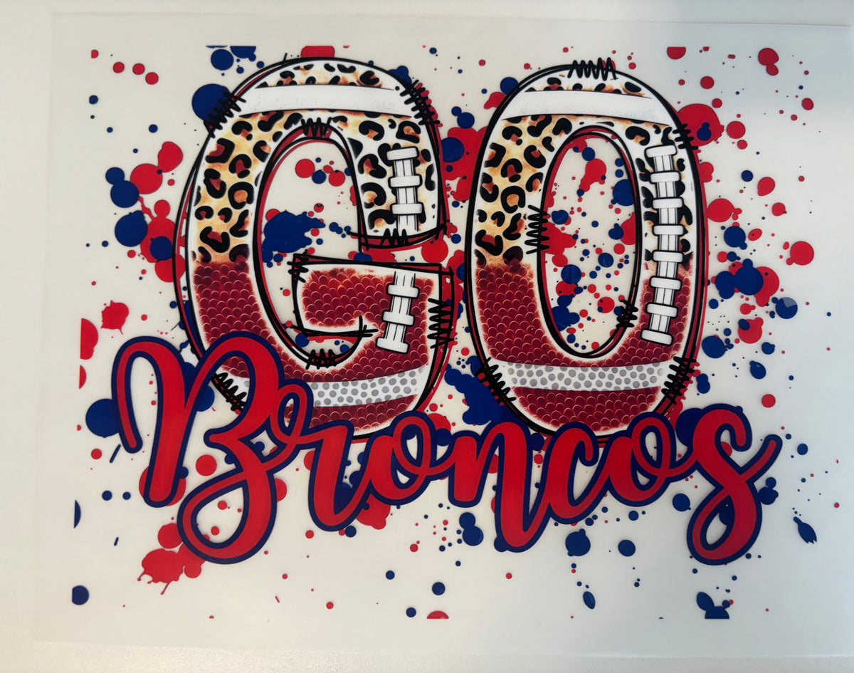 Leopard Broncos Tee Design