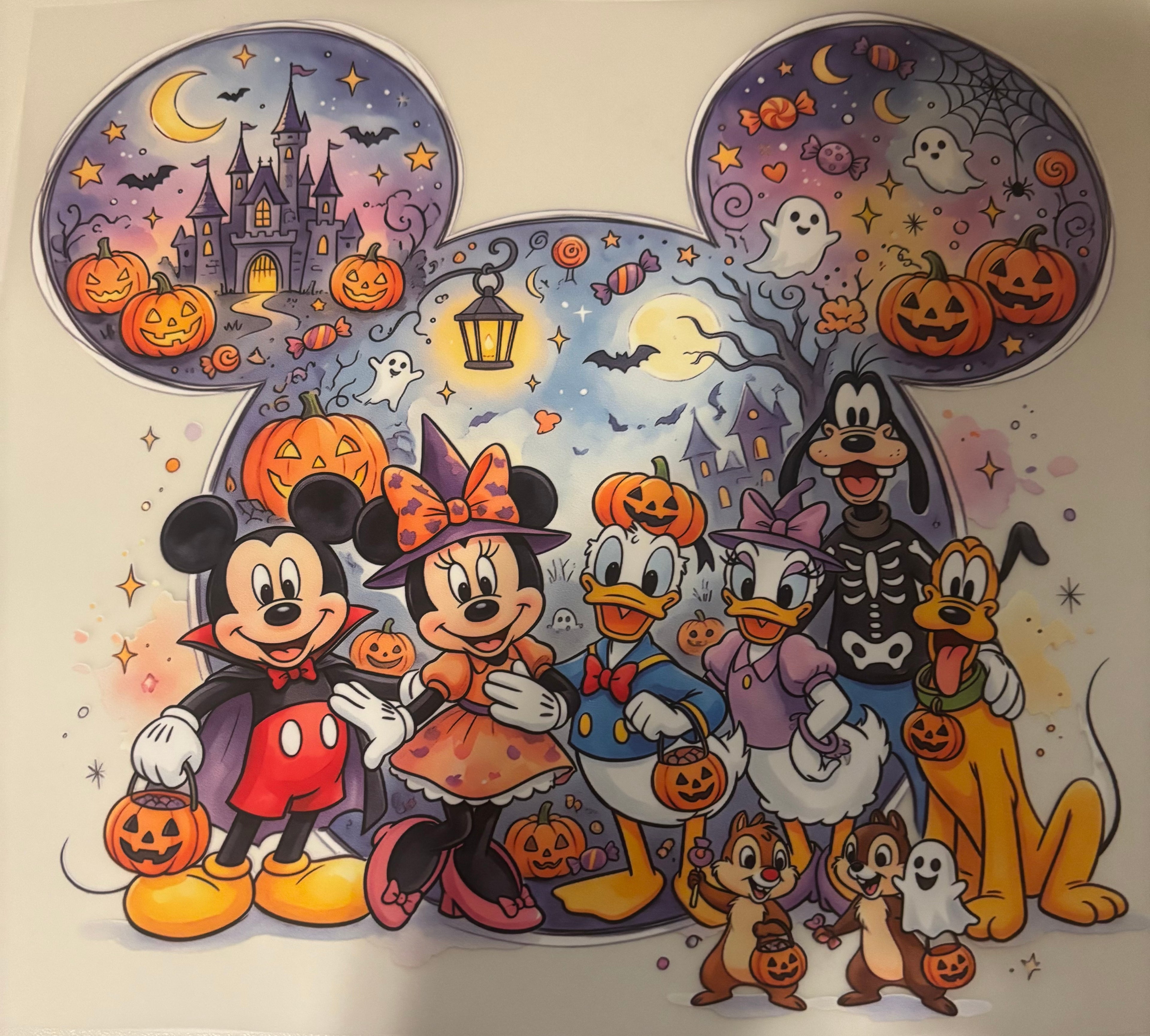 mouse and friends tee design