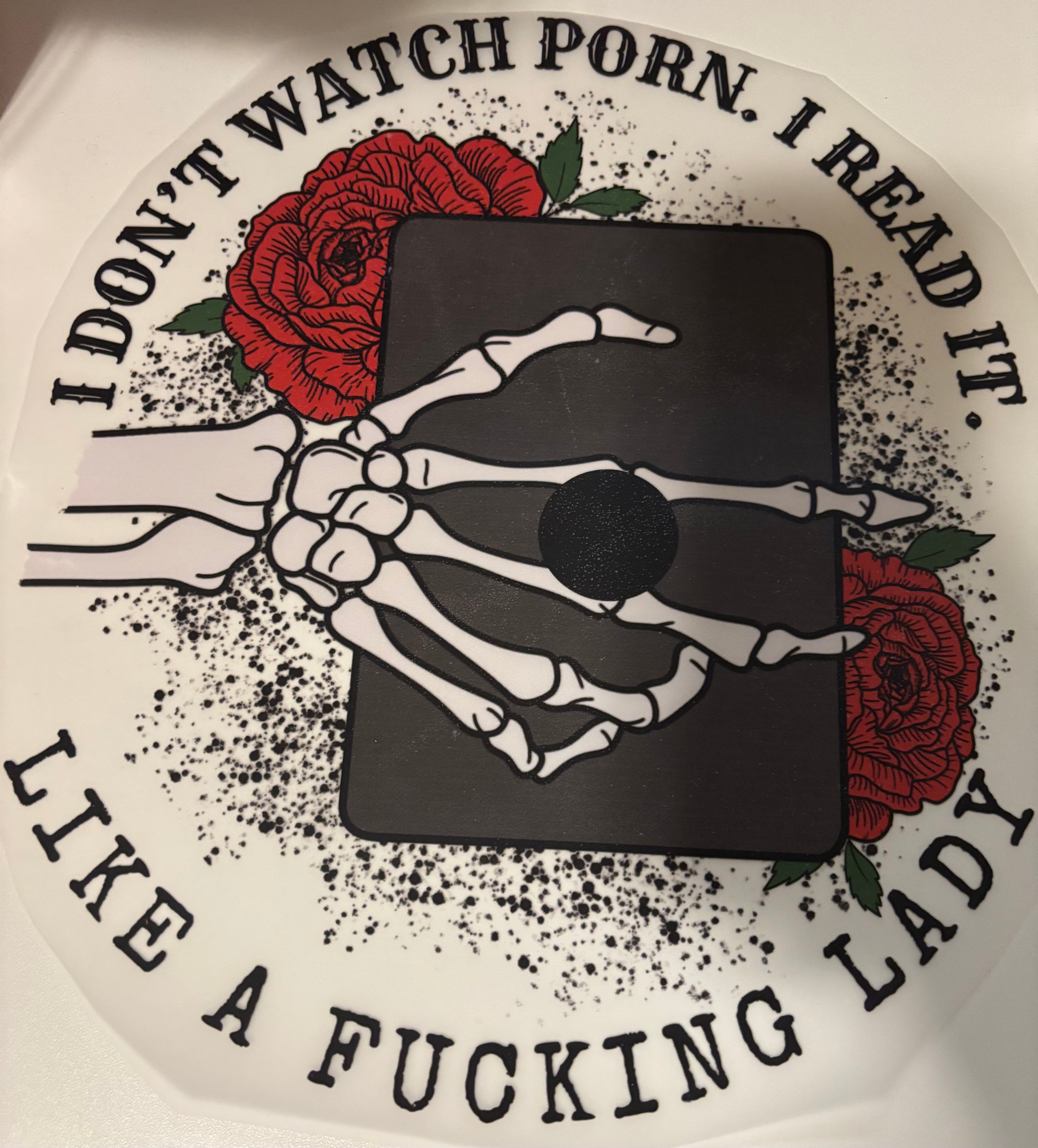 I don't watch porn. I read it Tee Design