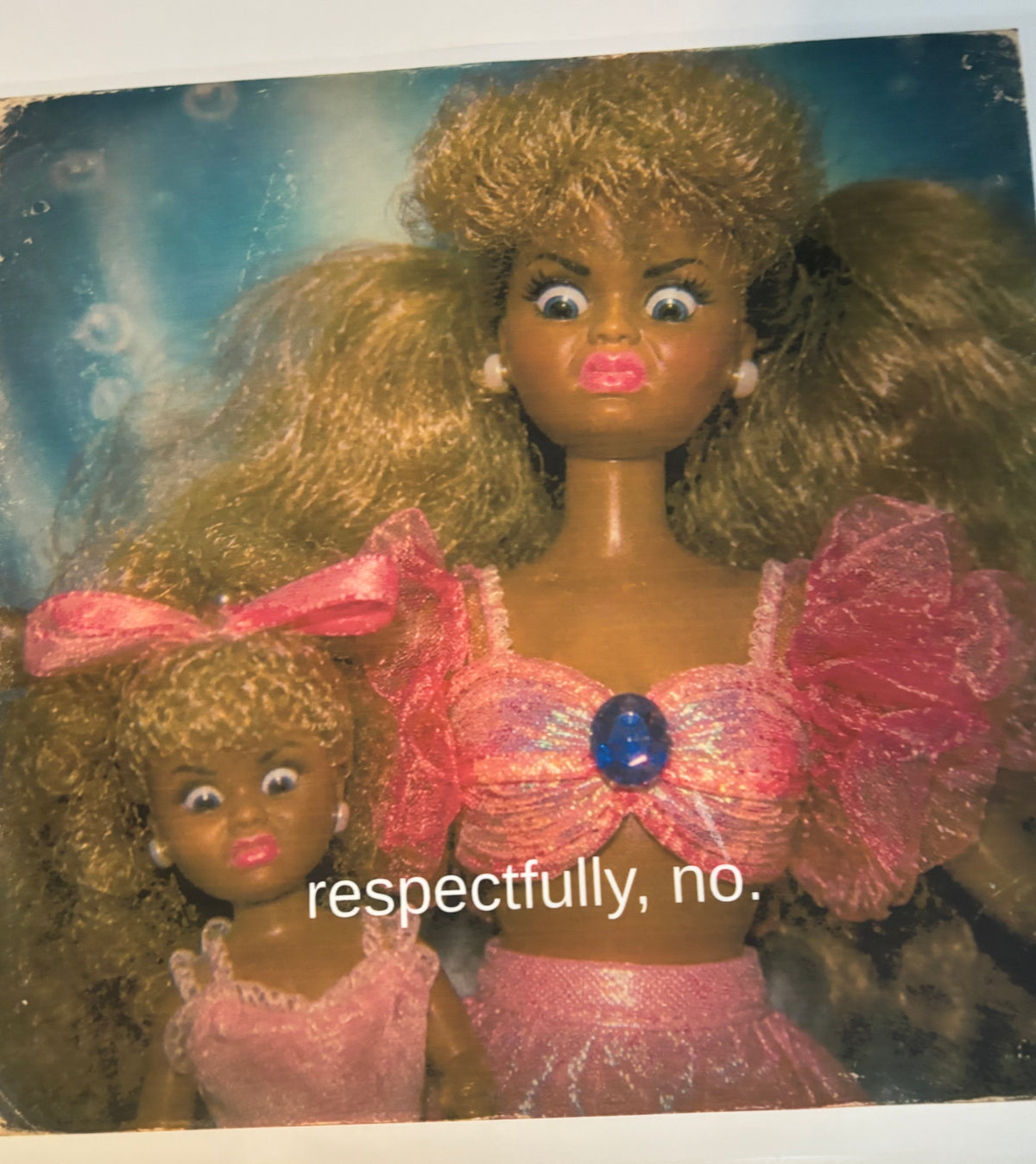 Barbie Respectfully No Tee Design