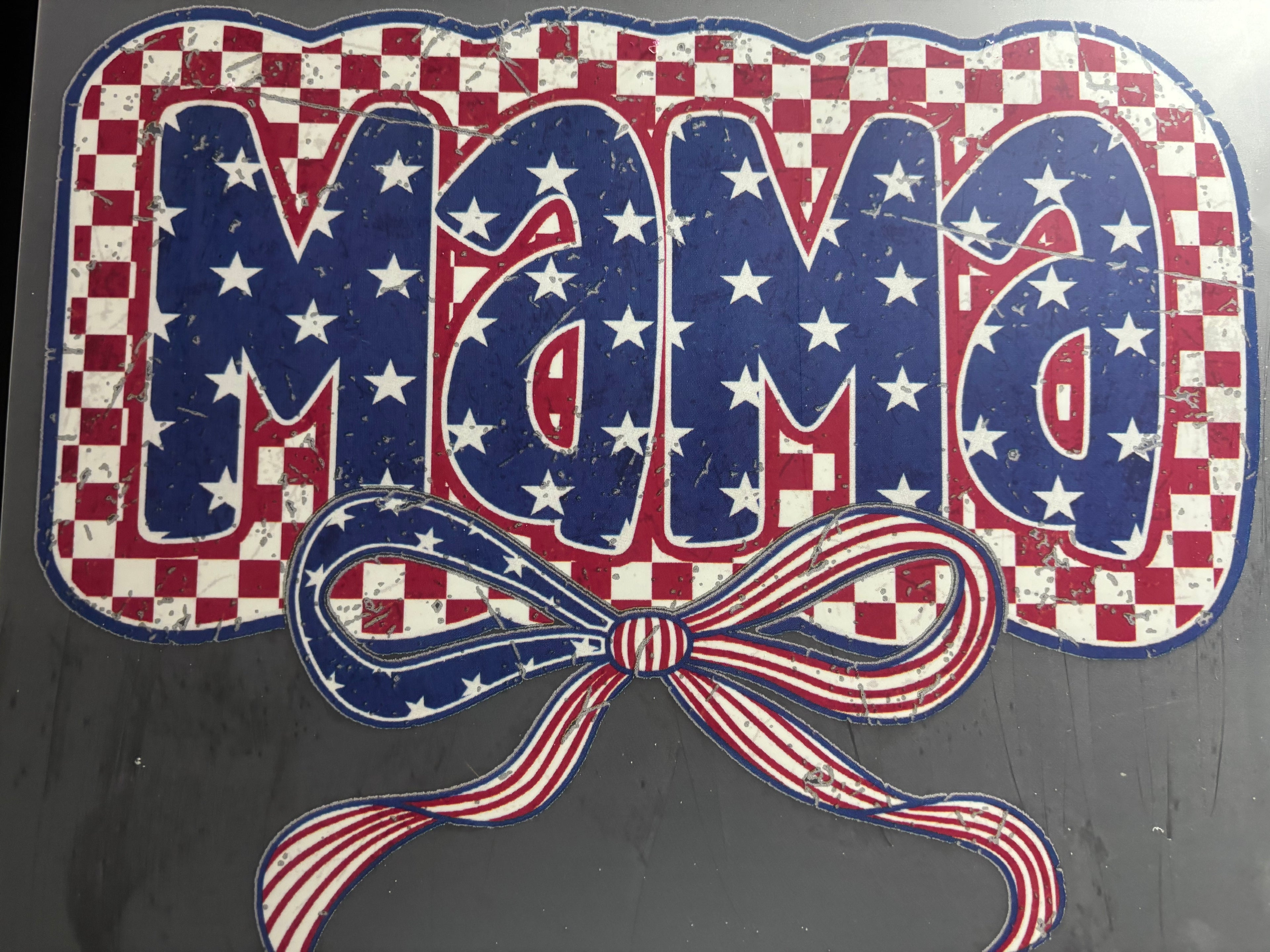 Red white blue mama