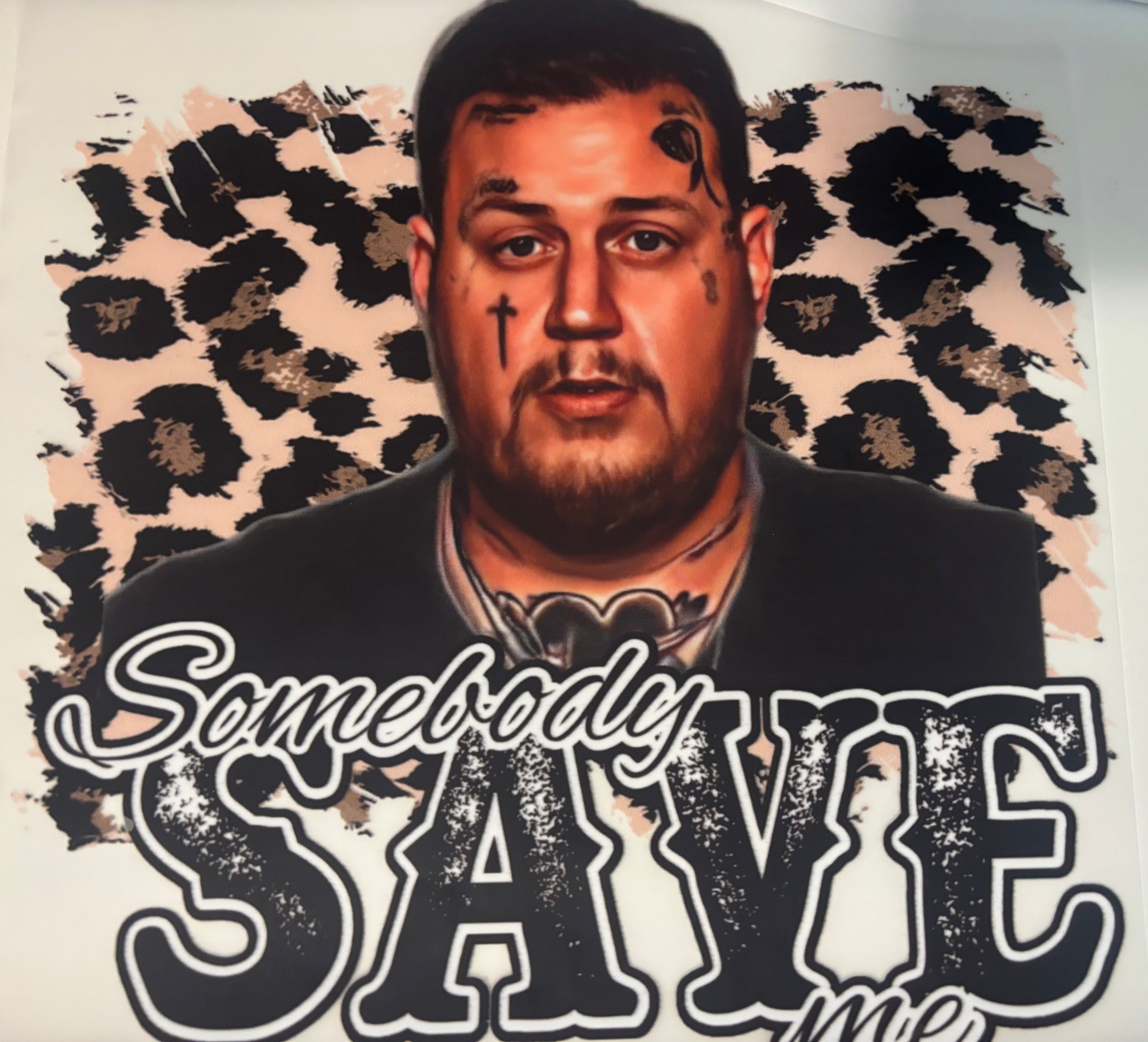 Somebody Save Me Jelly Roll #2 Tee Design