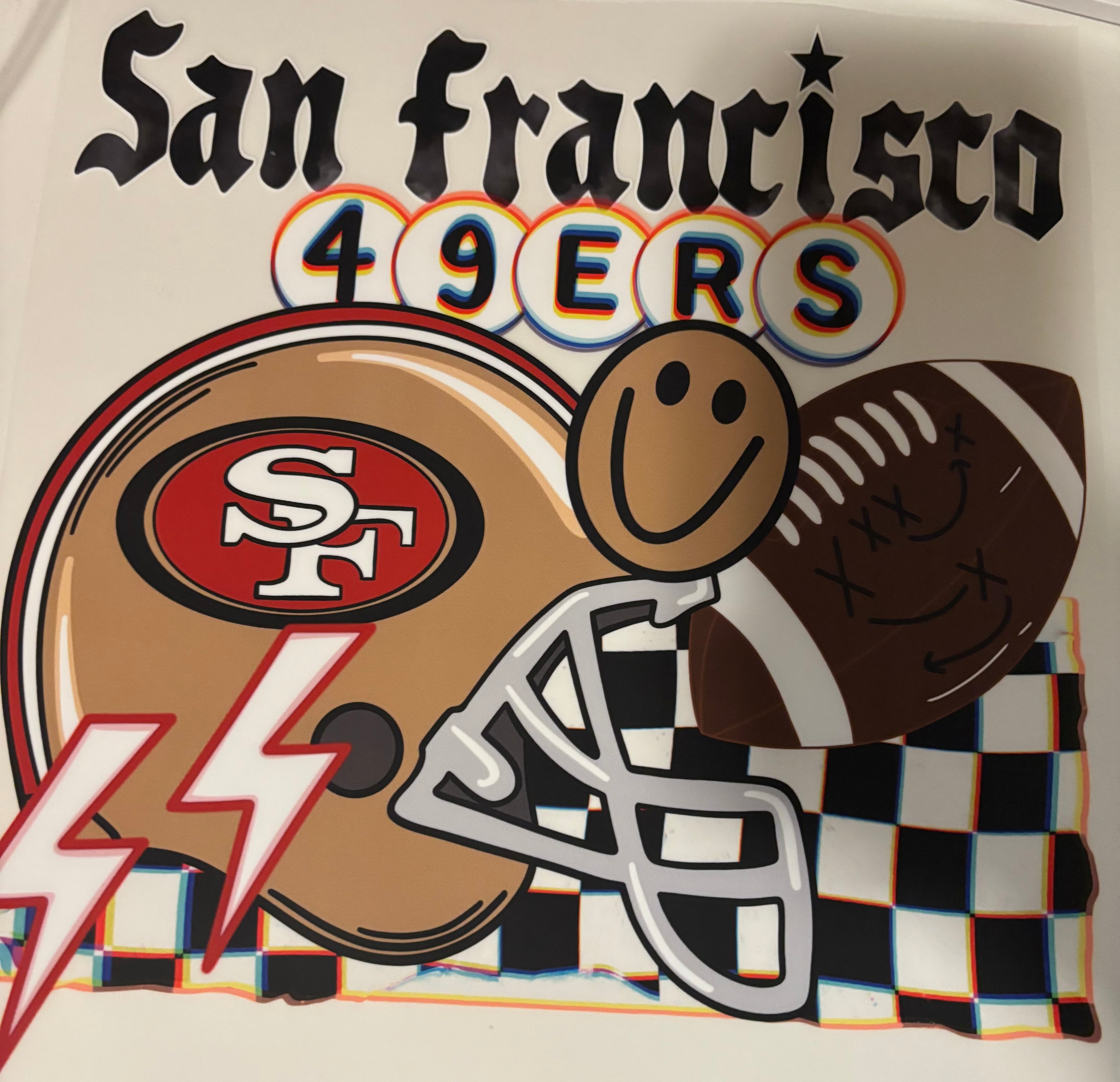 Smiley 49er Tee Design