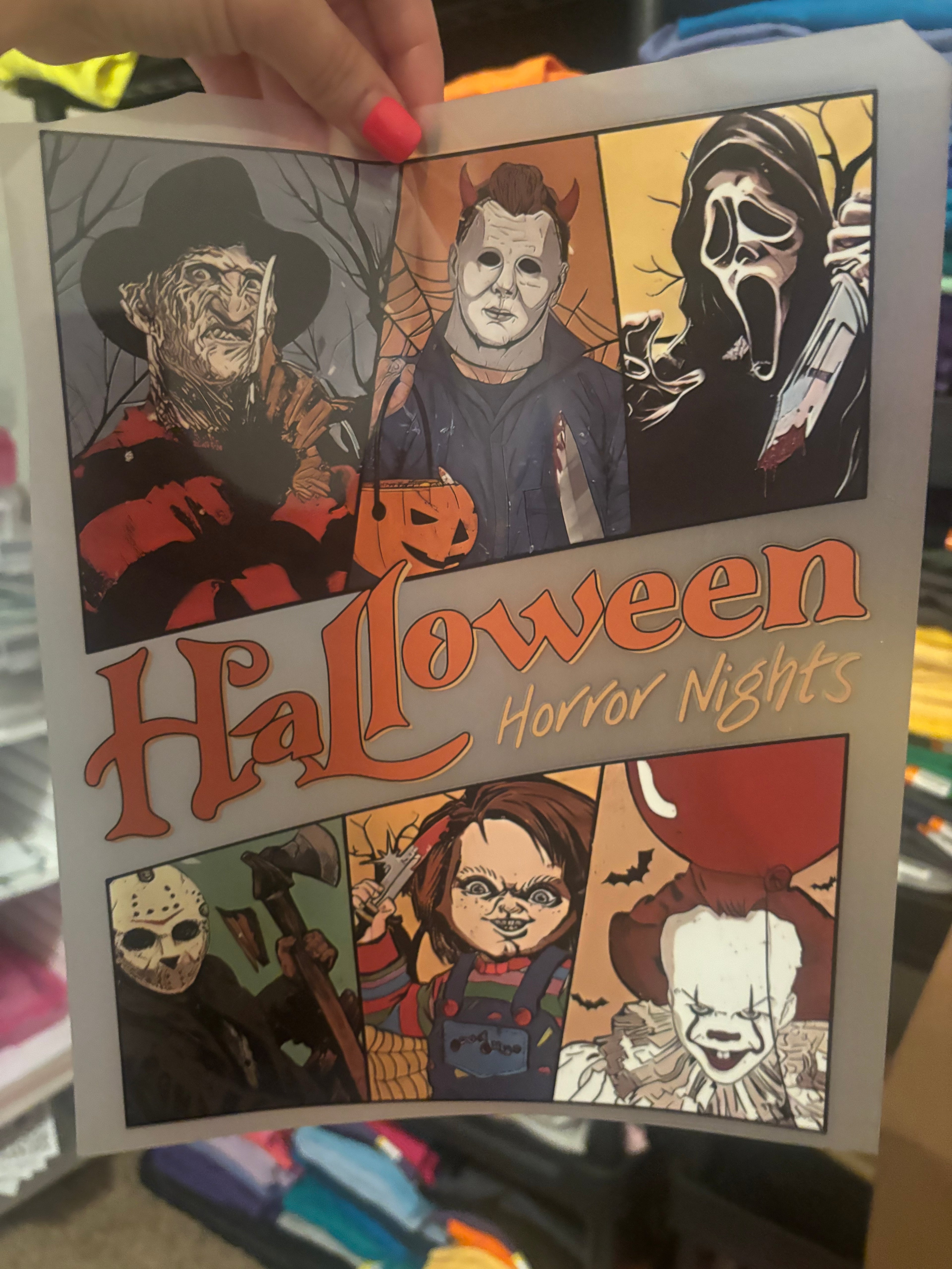 Horror nights friends