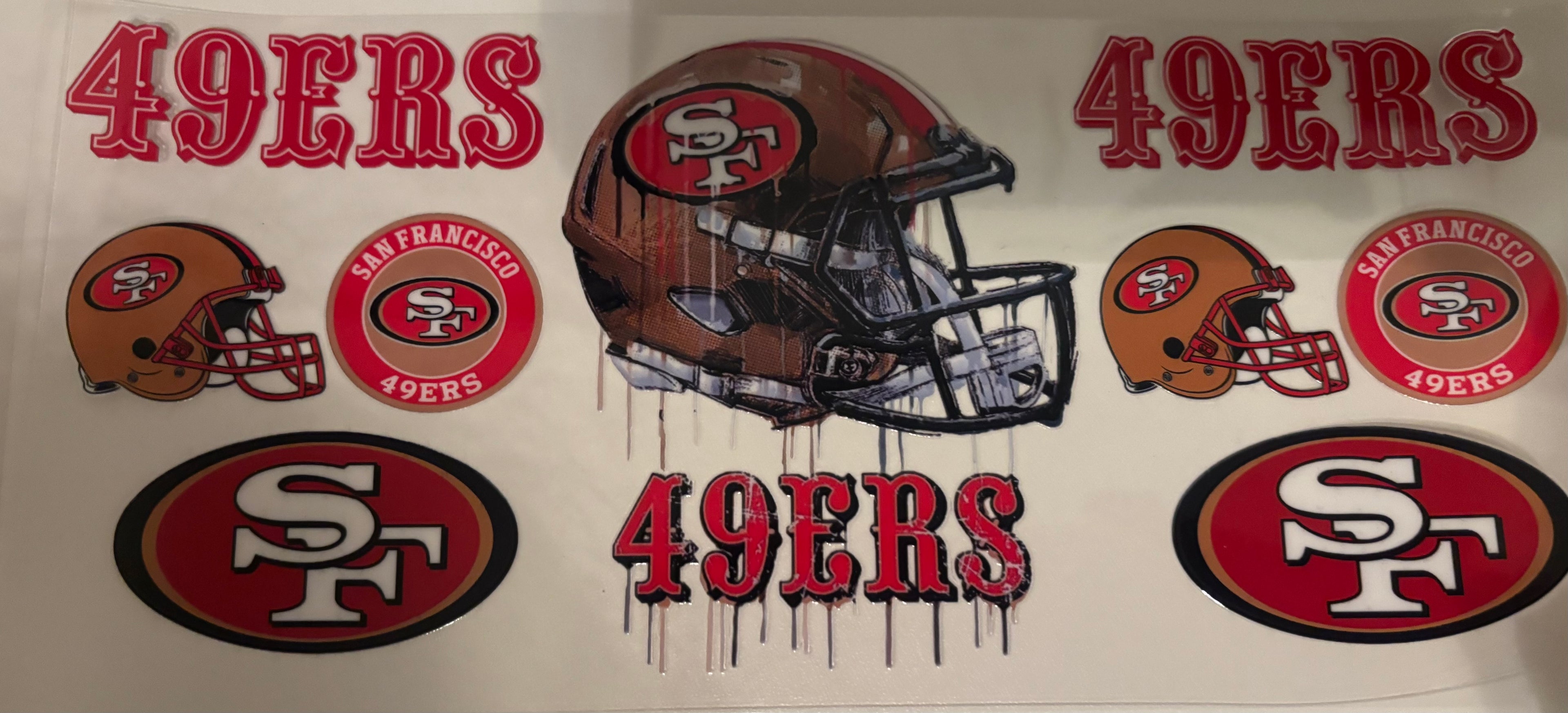 49ER Collage 16 oz Cup Wrap