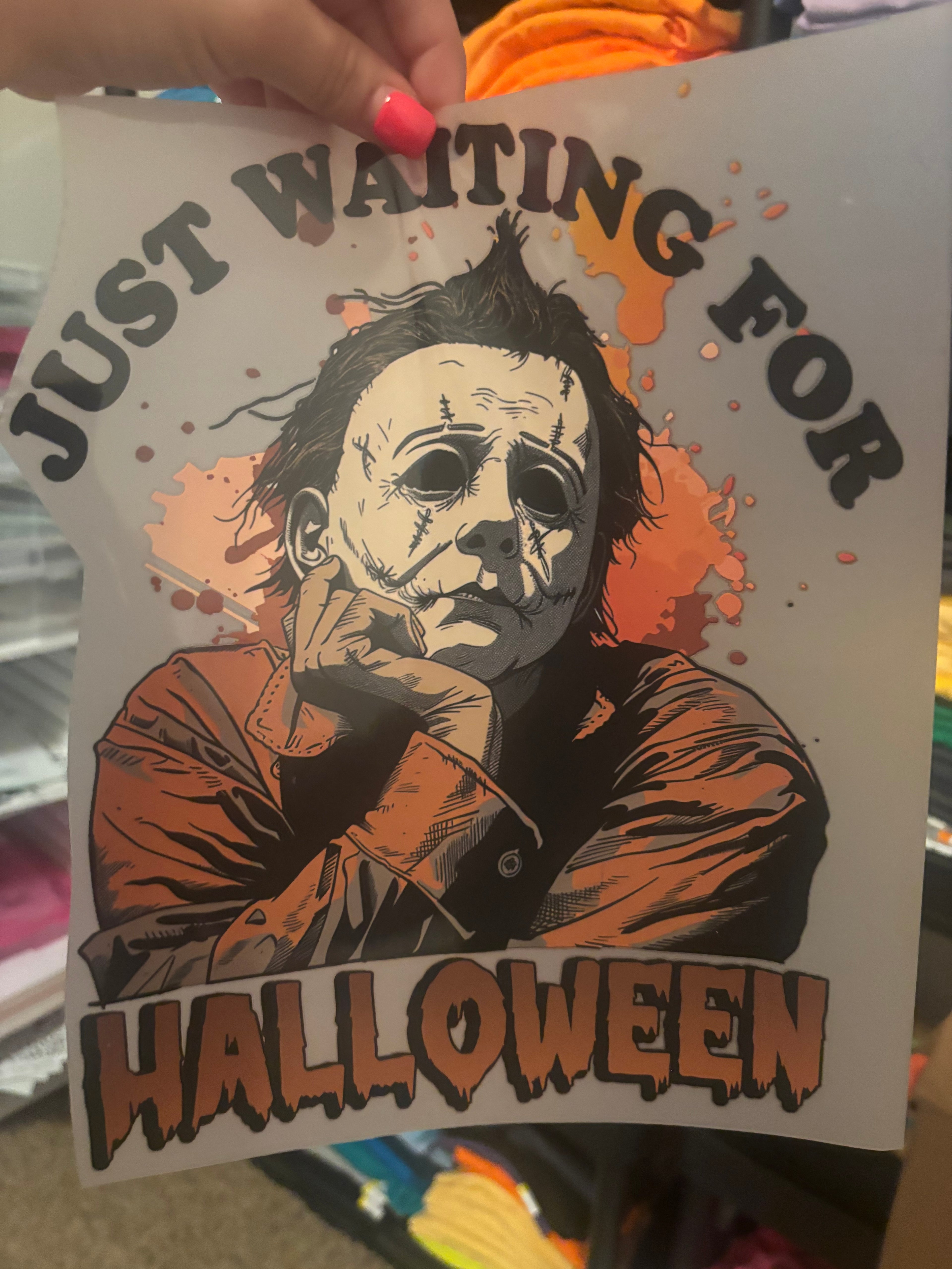 Waiting for Halloween Face!