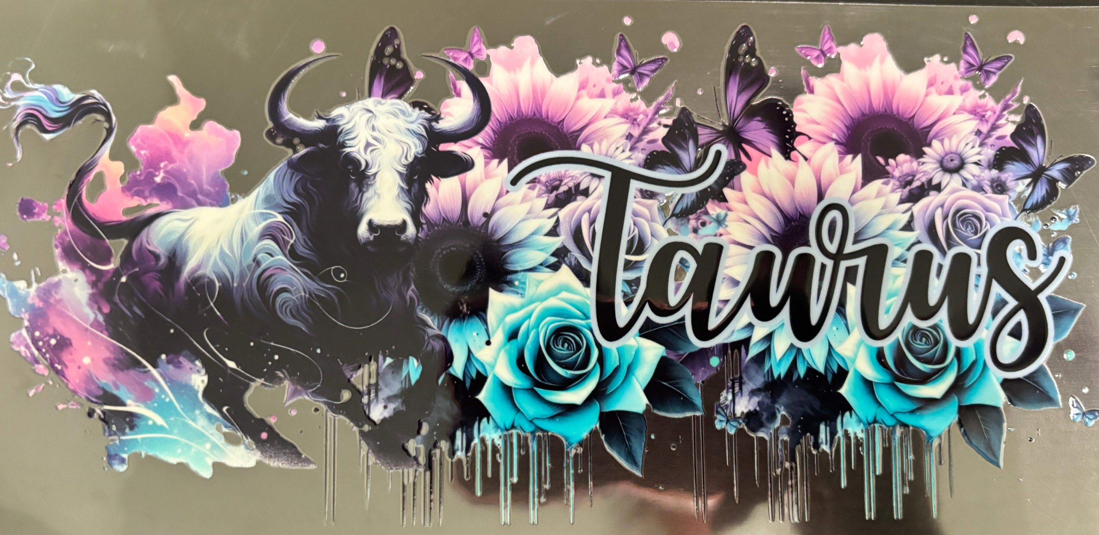 16 oz Taurus Purple Collection