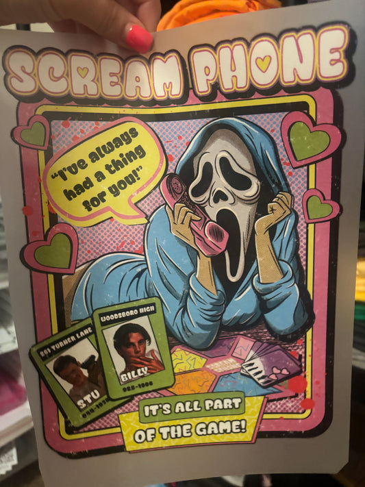 Ghost face phone
