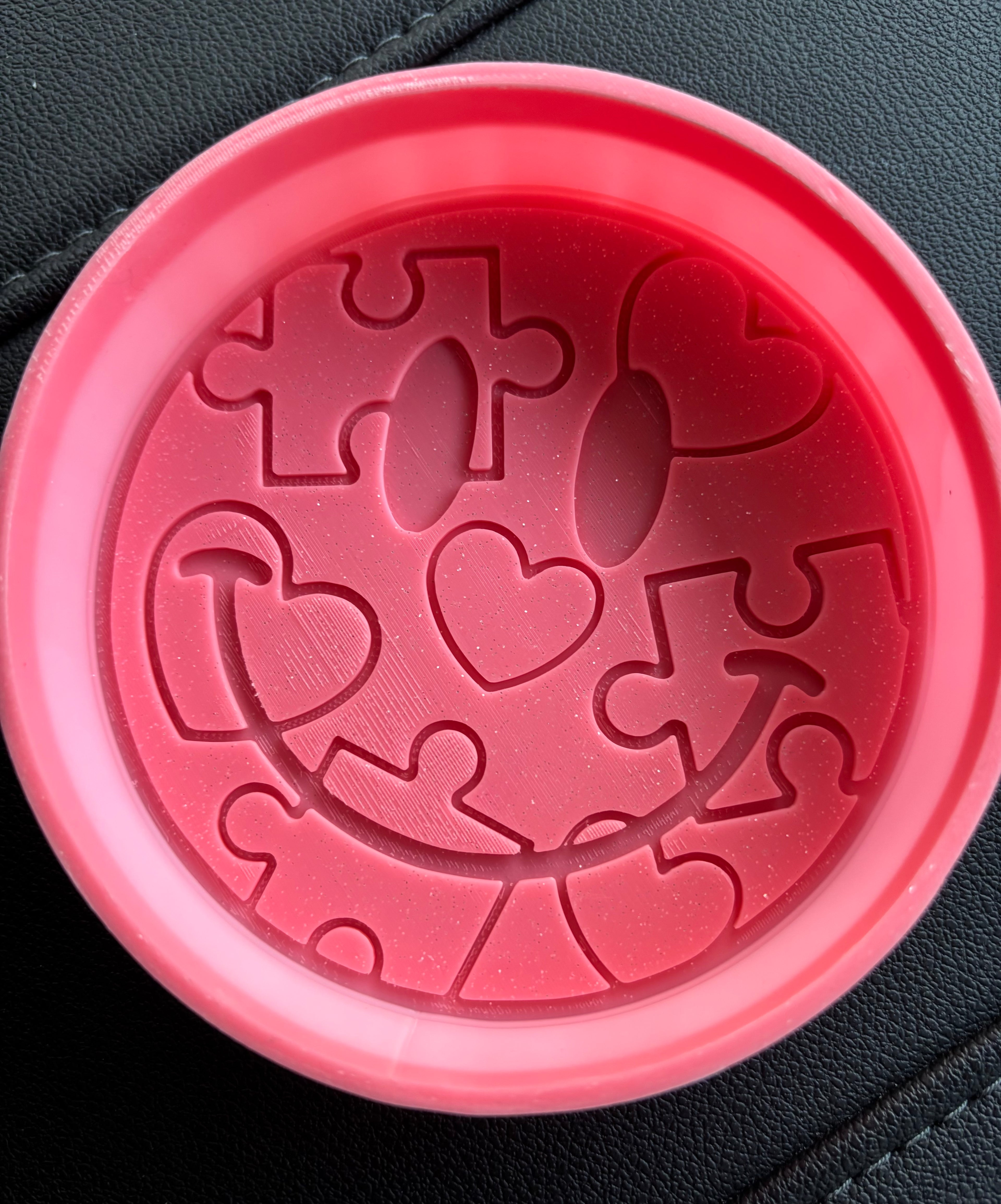 Autism smiley freshie mold