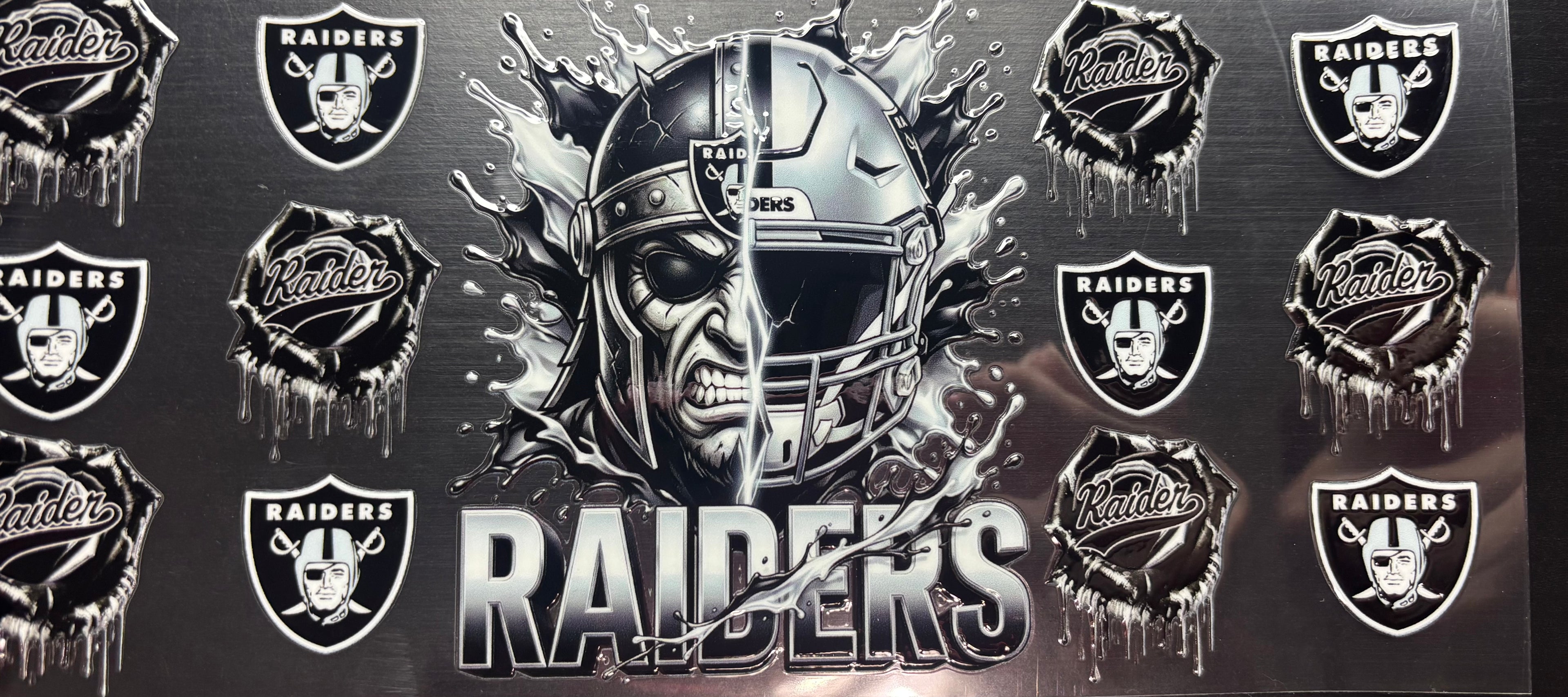 16 Oz raider Head Cup Wrap