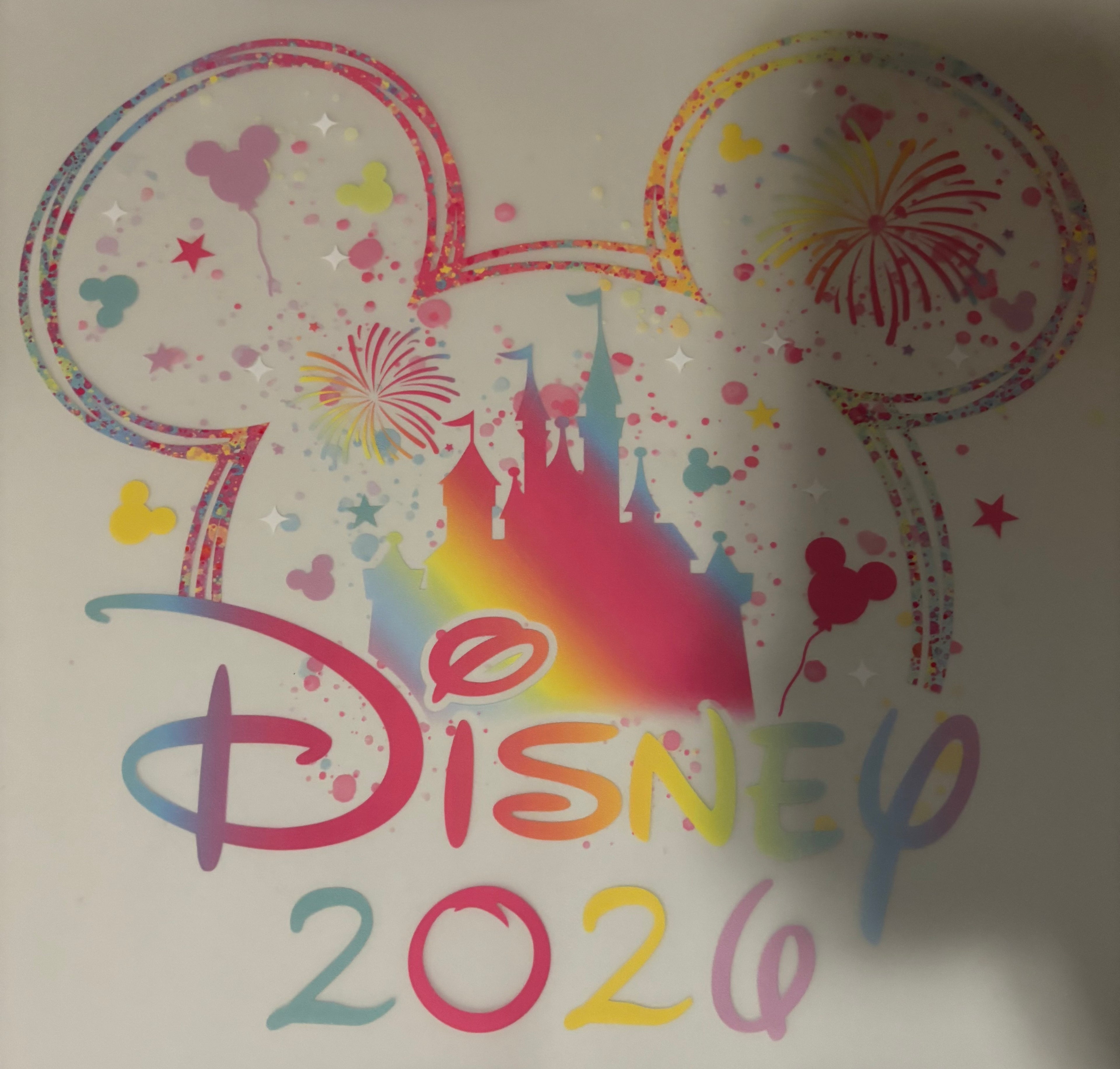 Disney Head Tee Design