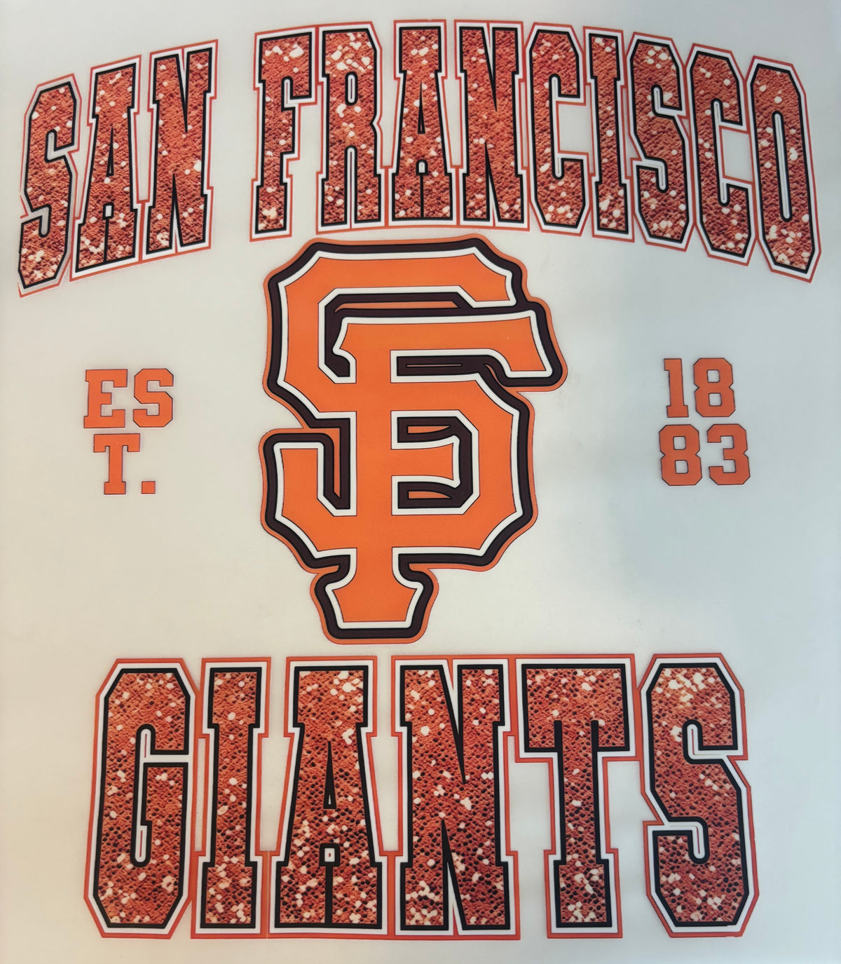 San Fran Giants Tee Design