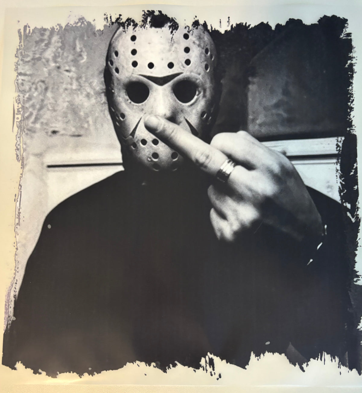 Middle Finger Jason Tee Design
