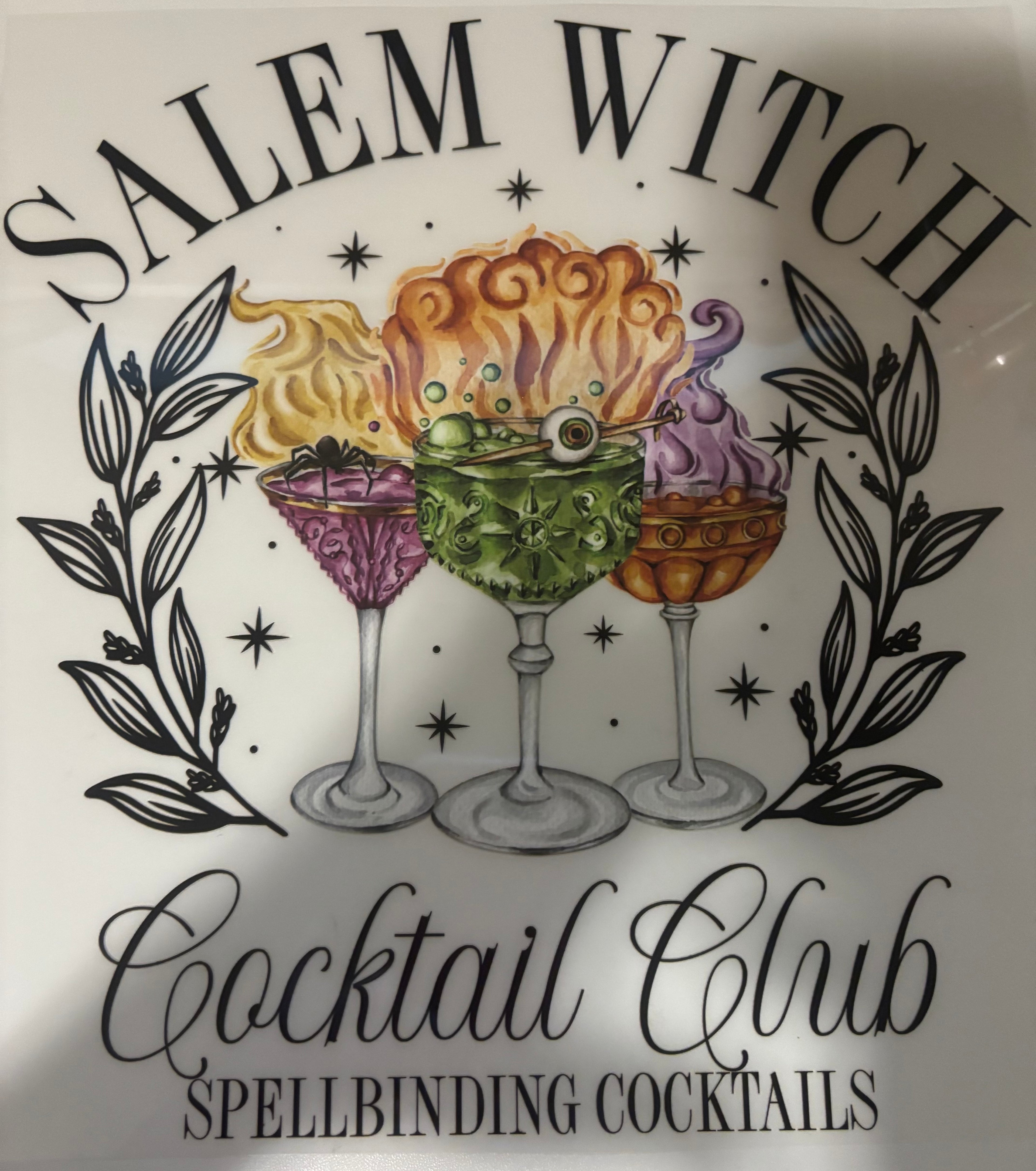 Salem witch tee design