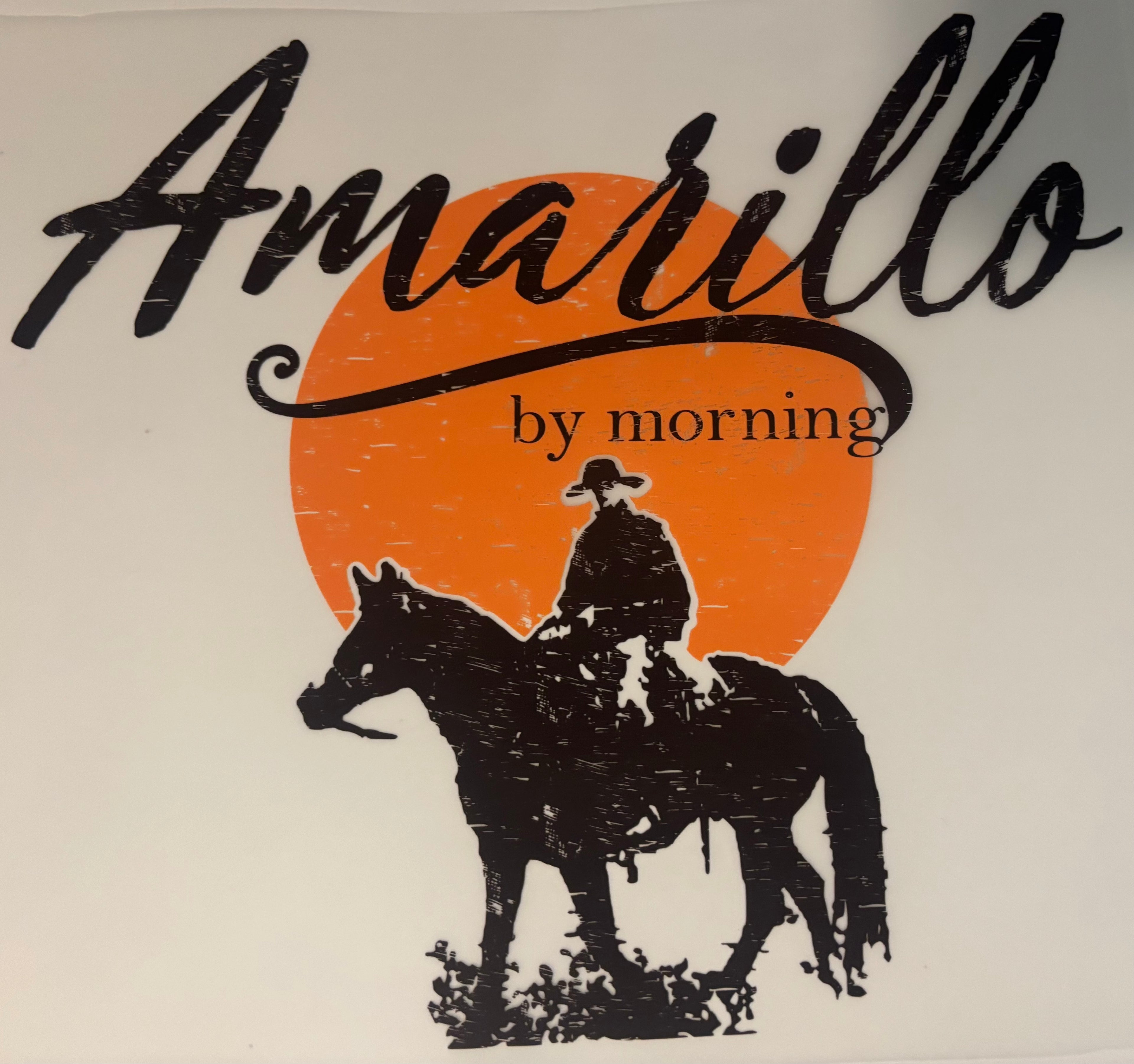 Amarillo By Morning Tee Design