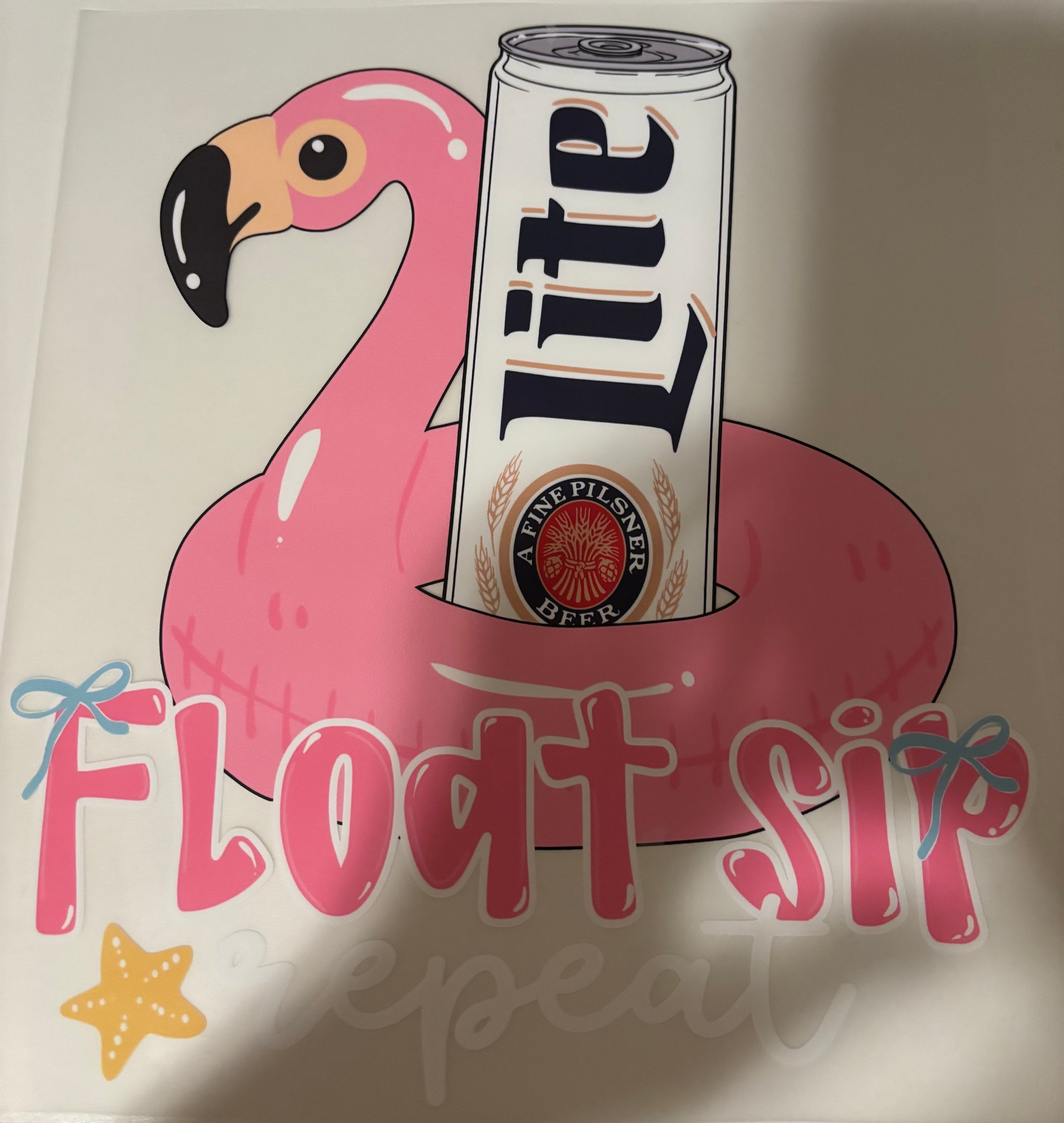 Float Sip Repeat Tee Design