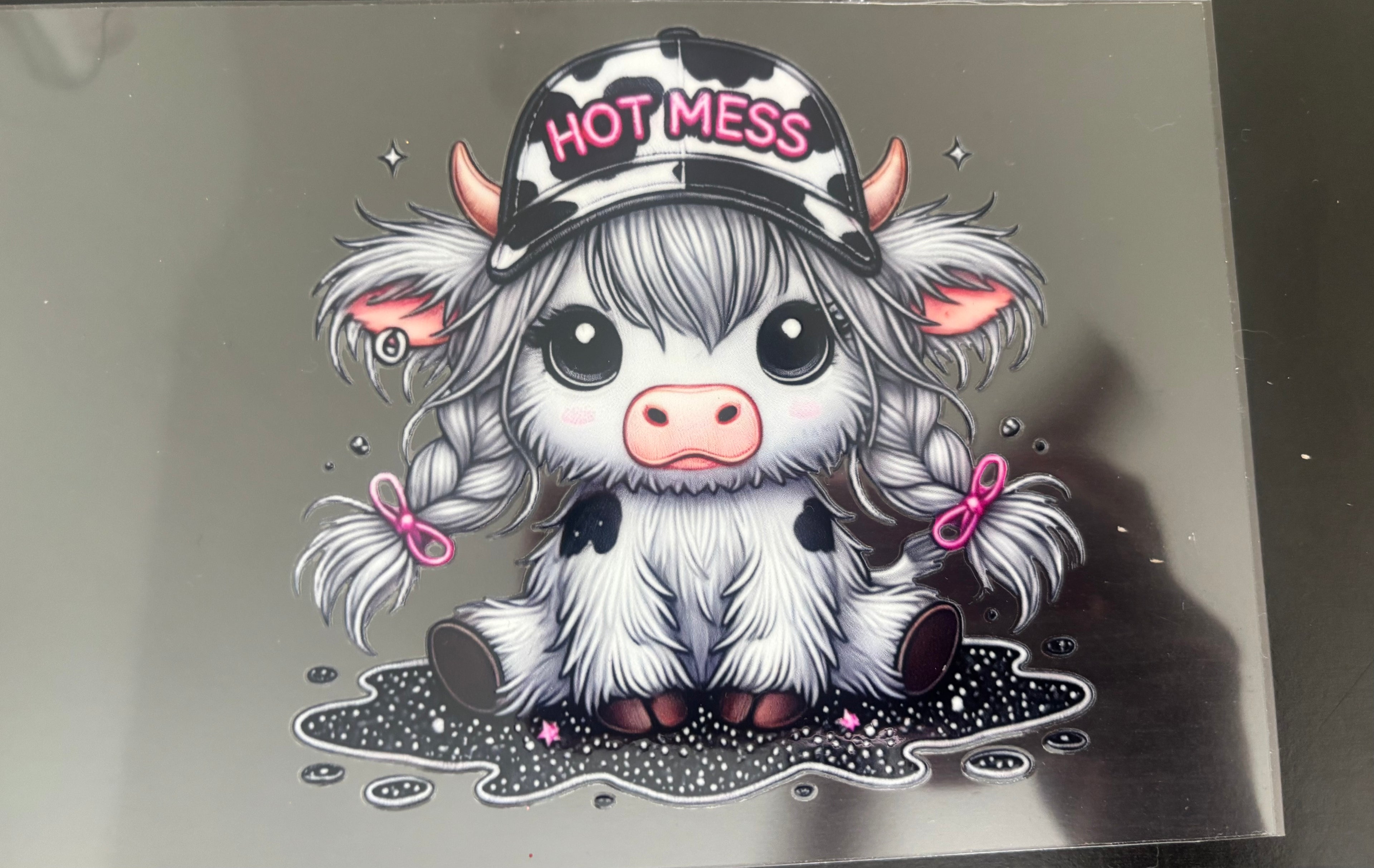 16 oz White Cow Hot Mess