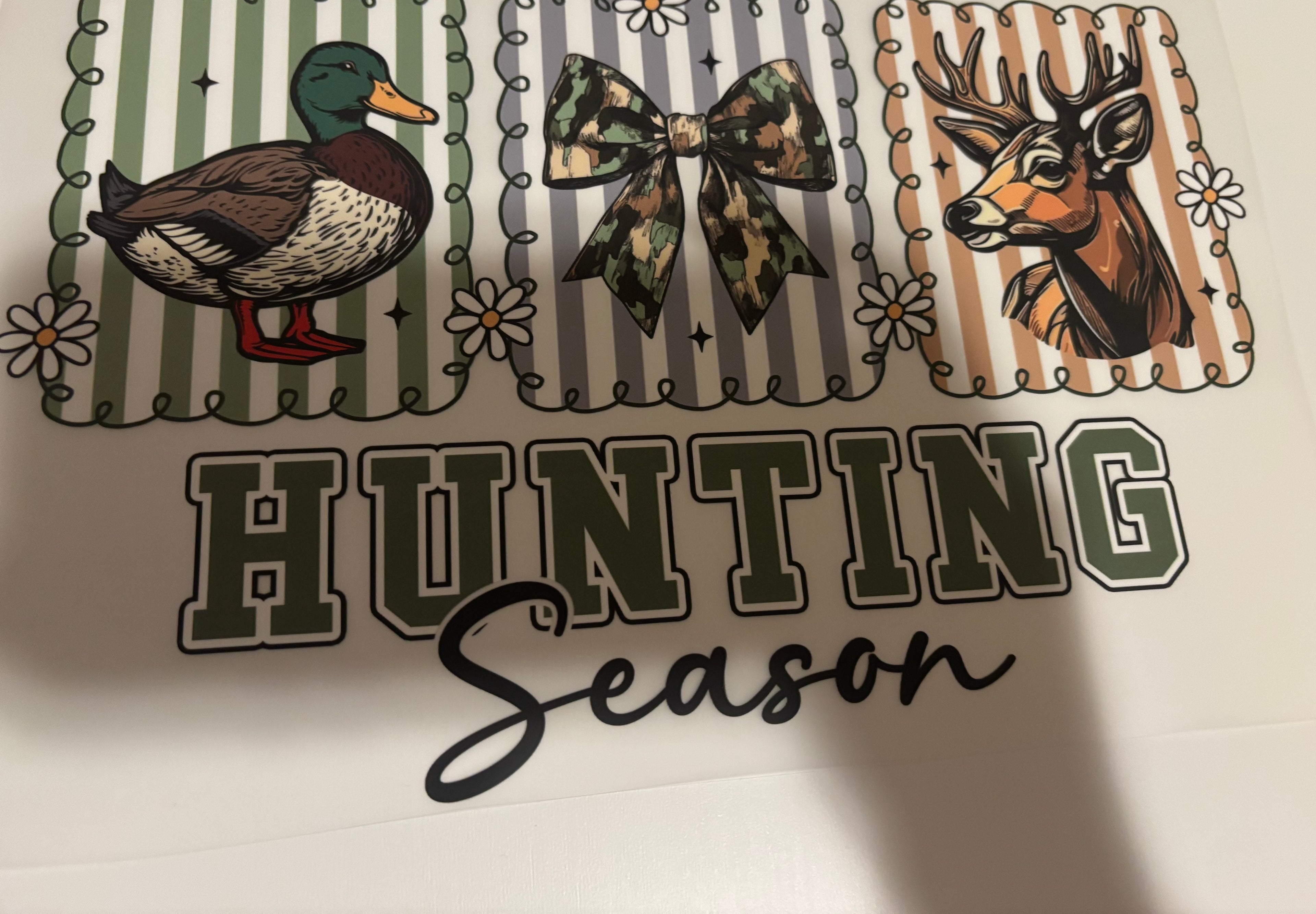 Hunting season tee design