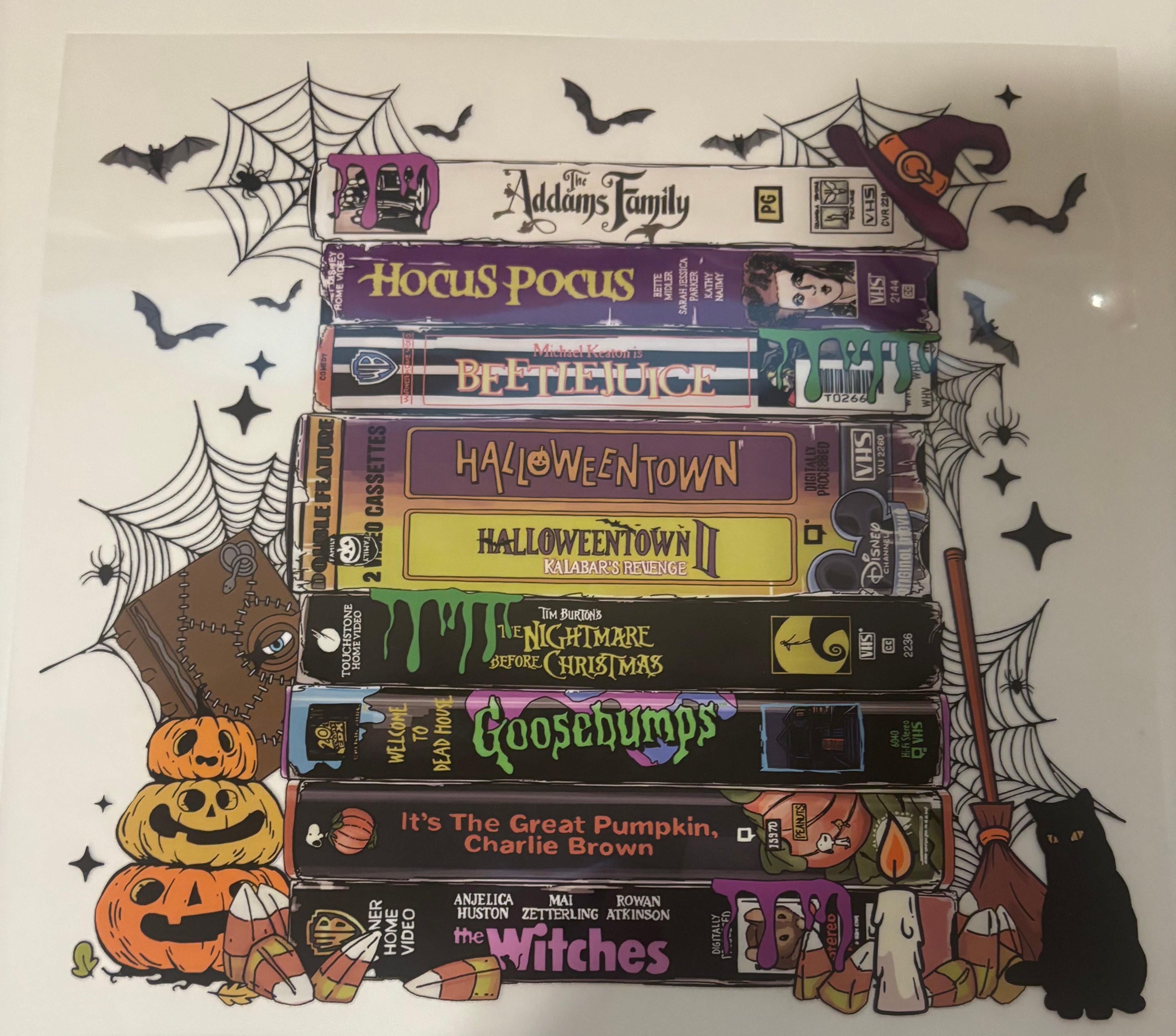 Halloween movie tee design