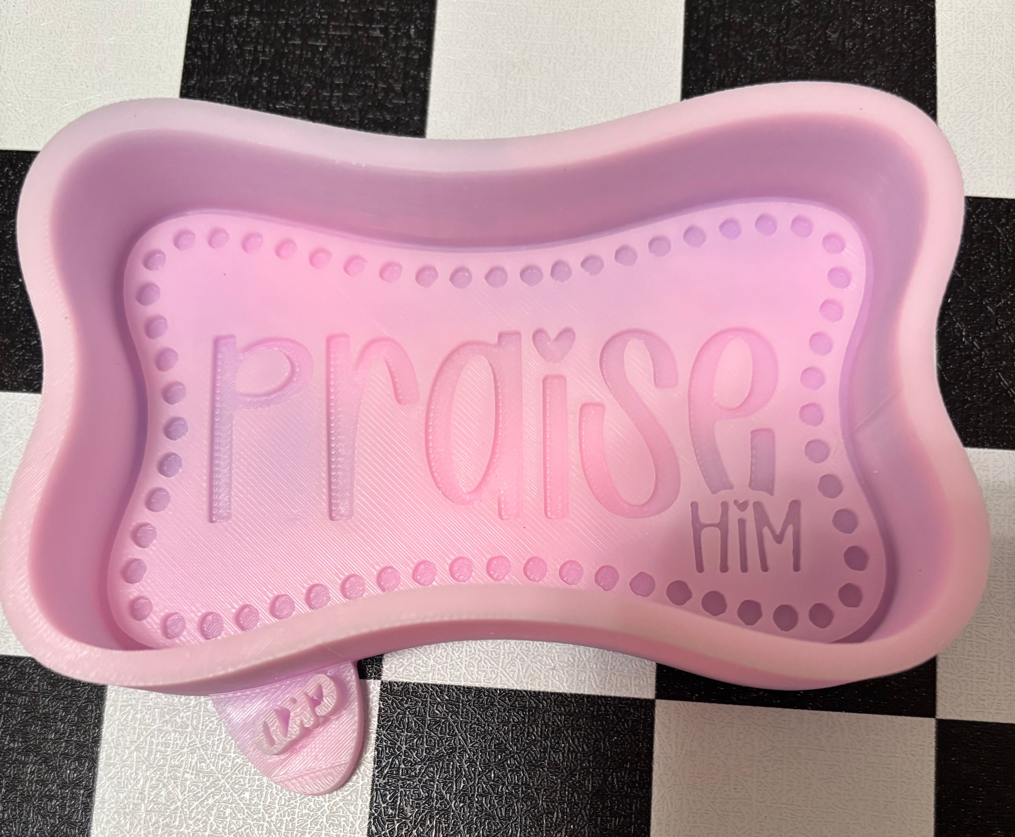 Custom Praise Him Freshie Mold