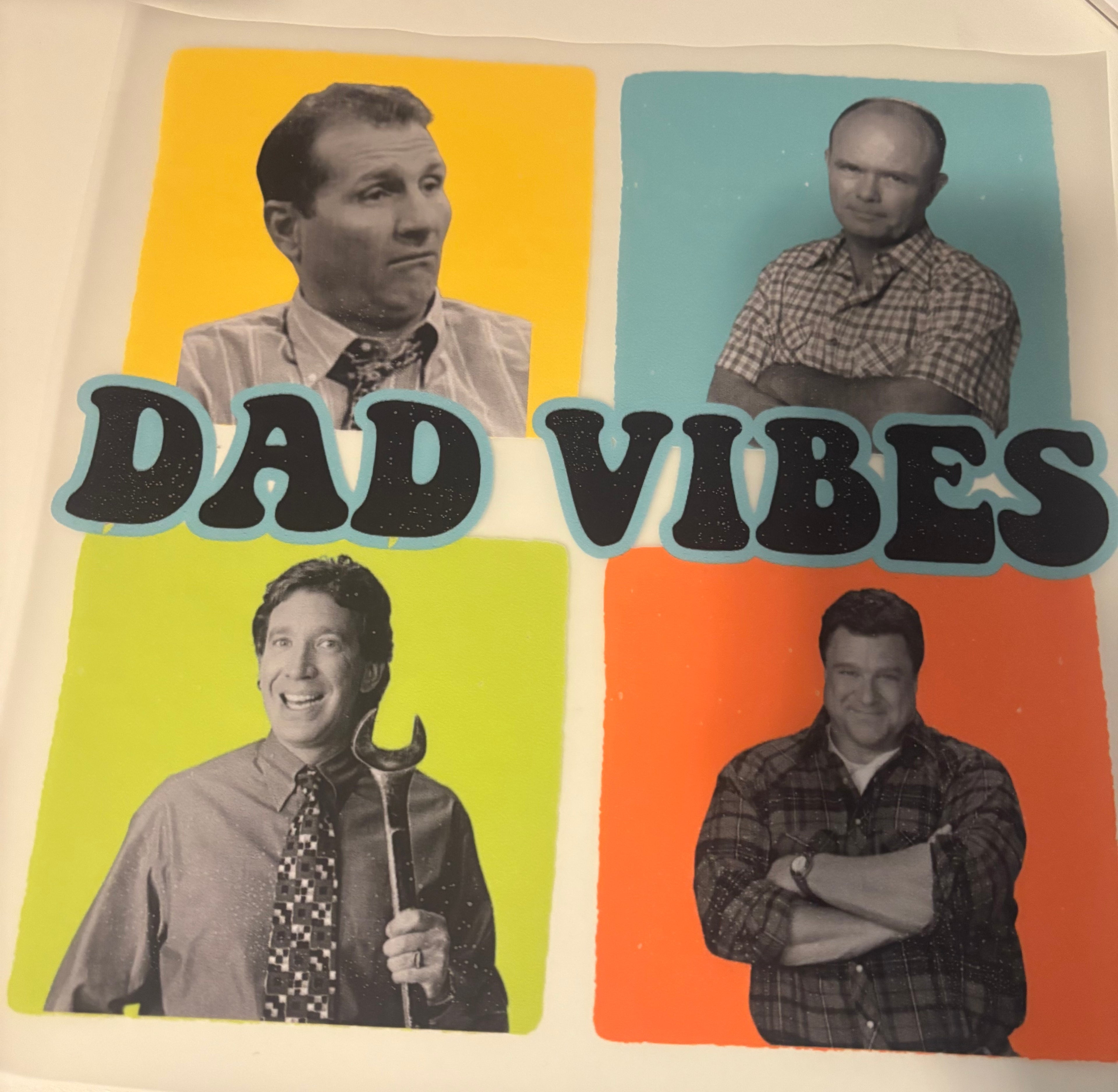 Dad vibes tee design