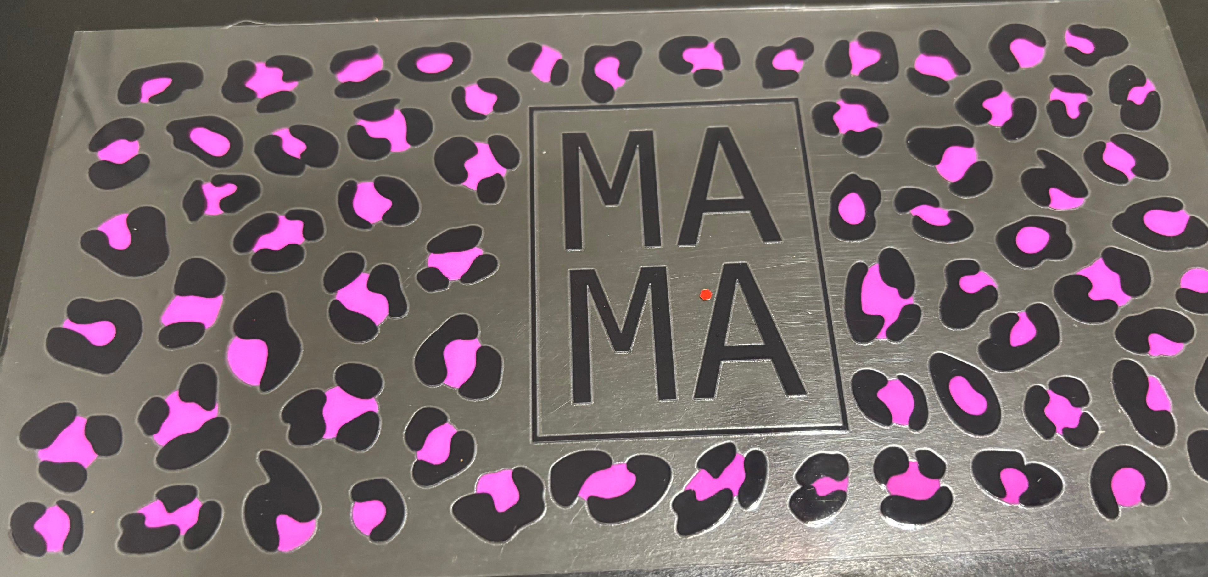 16 oz Purple Cheetah Mama