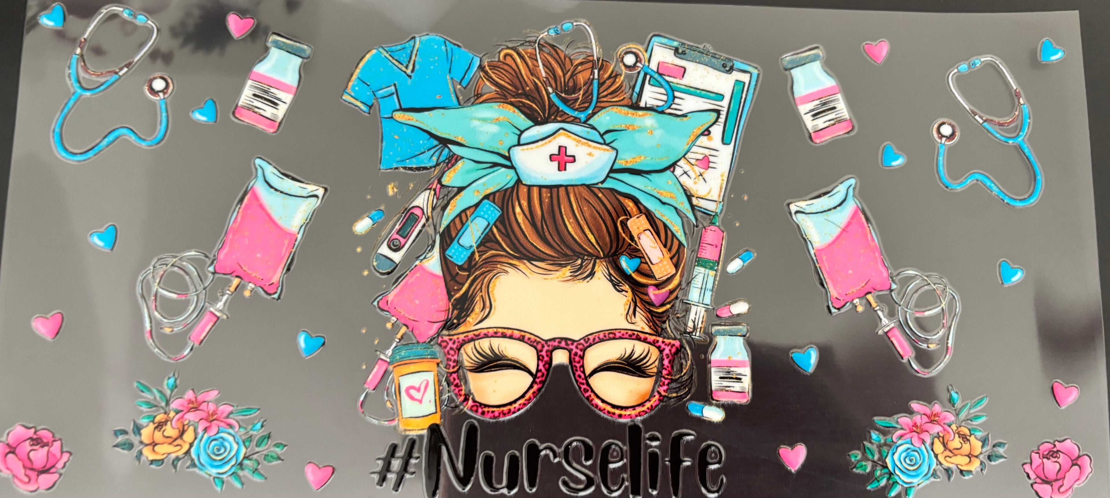 16 oz girl nurse