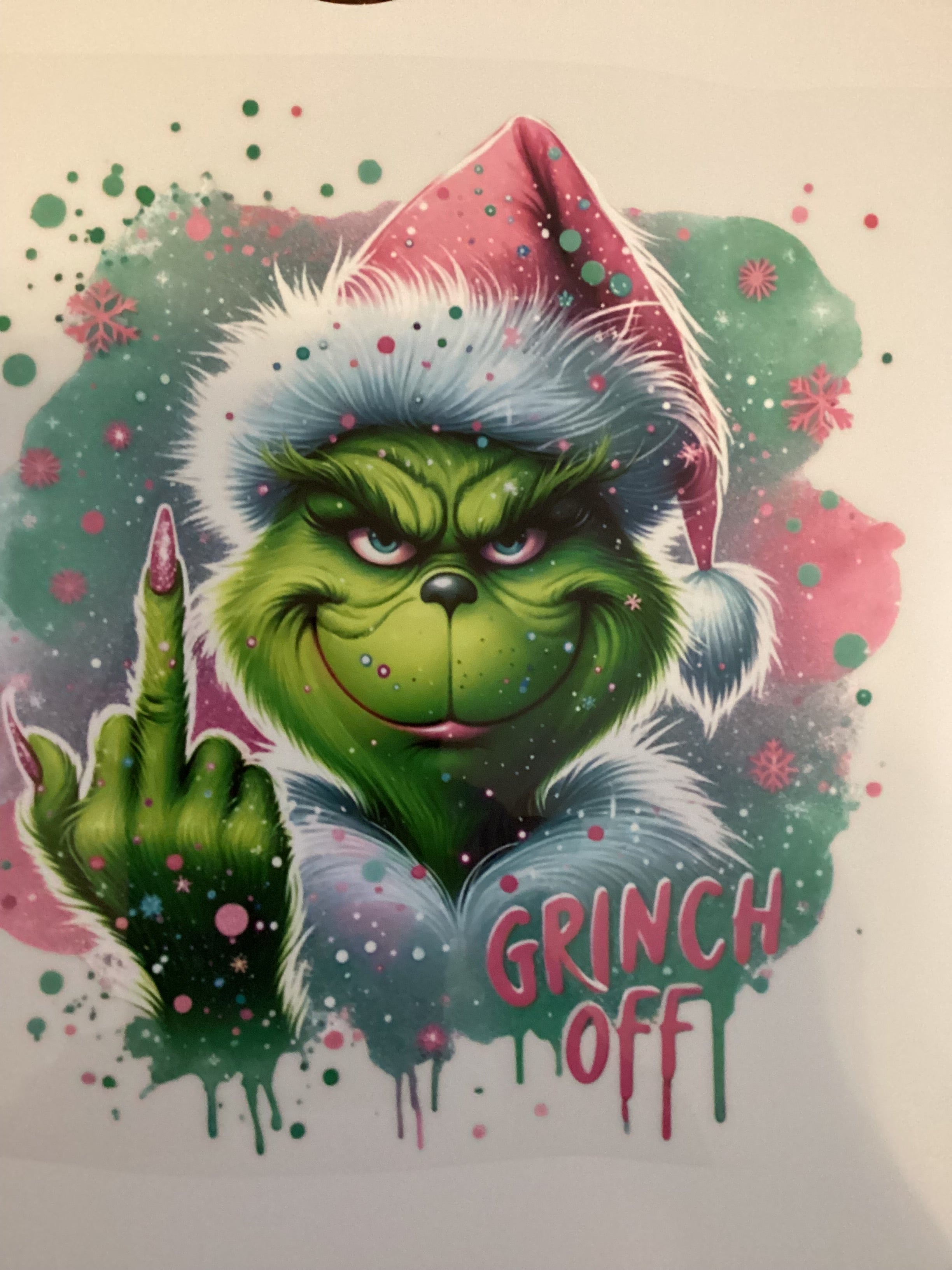 Grinch off