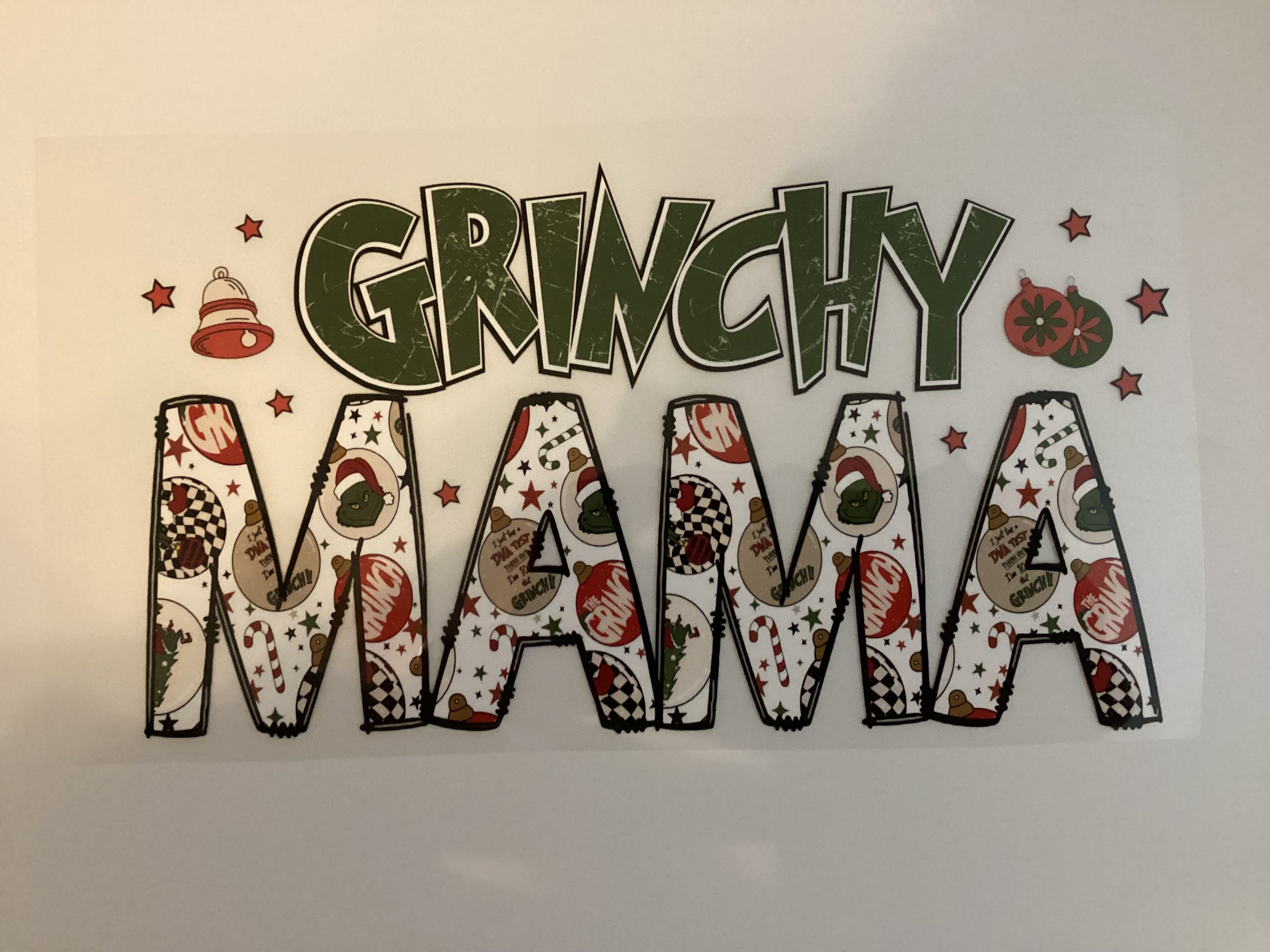 White Grinchy Mama