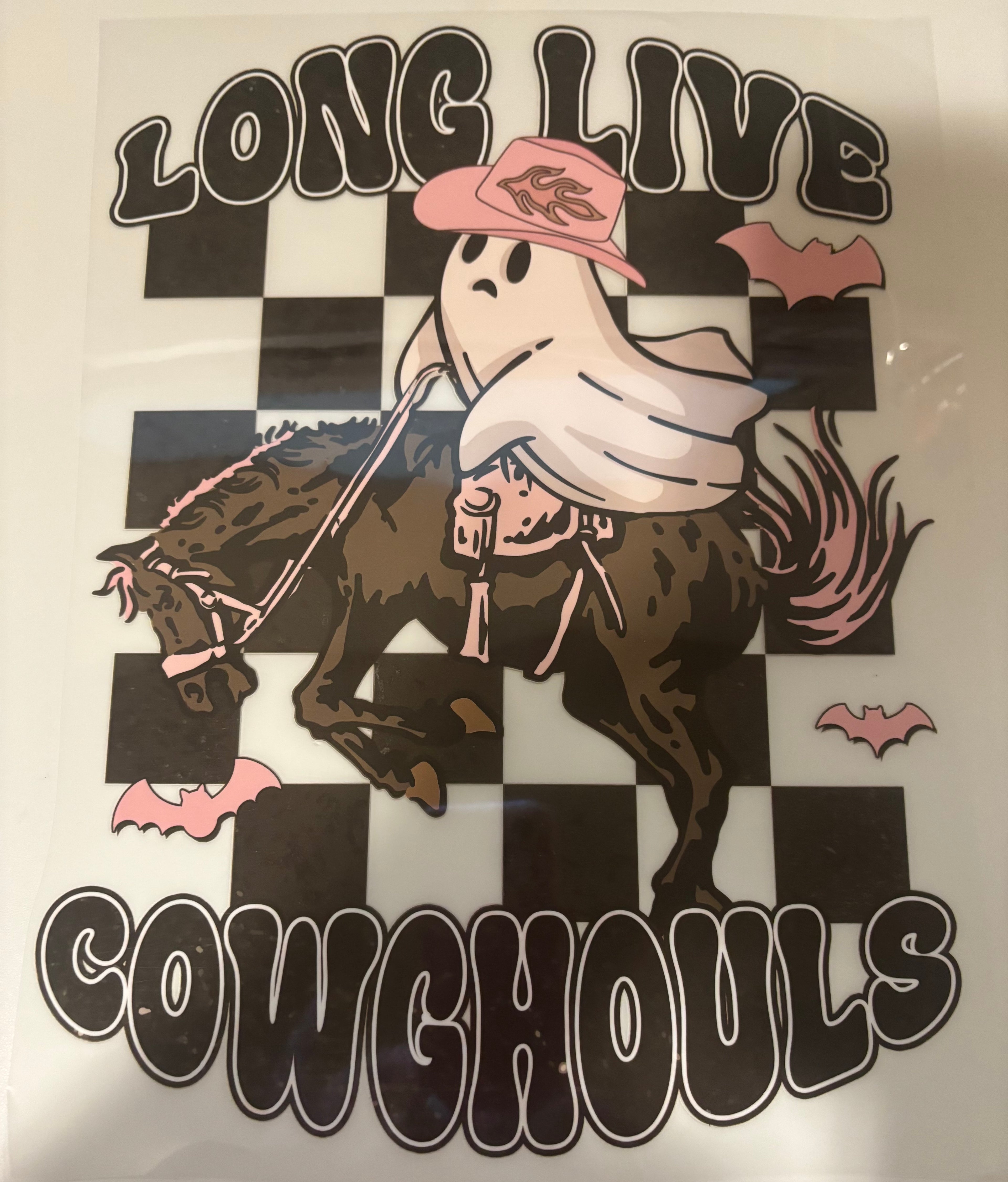 Long live cowghouls tee design
