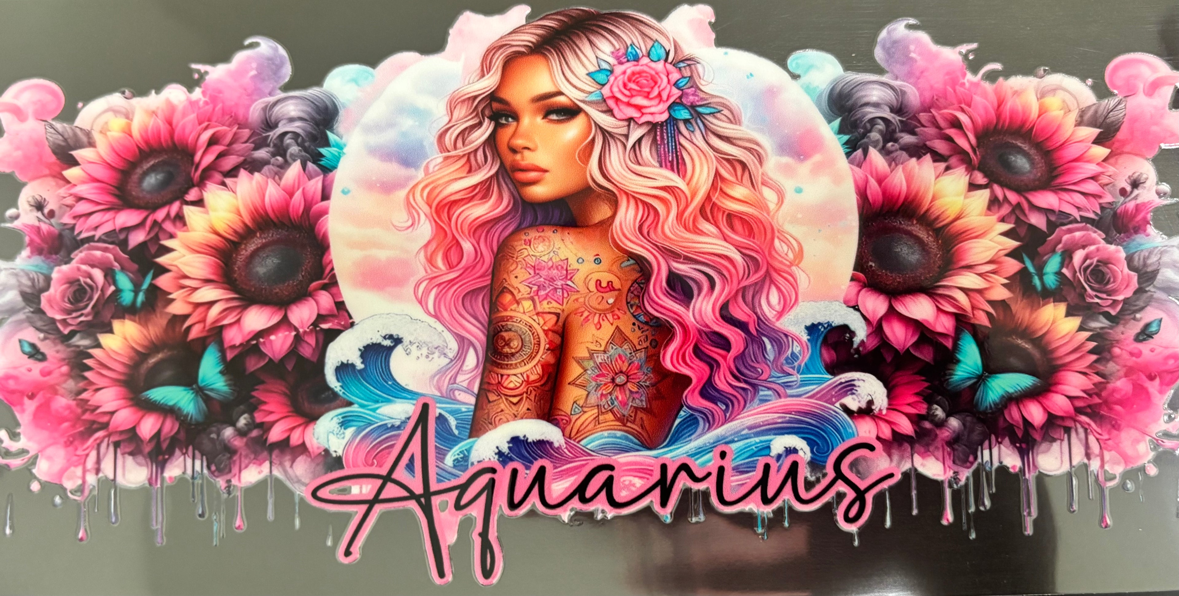 16 oz Aquarius Pink Collection