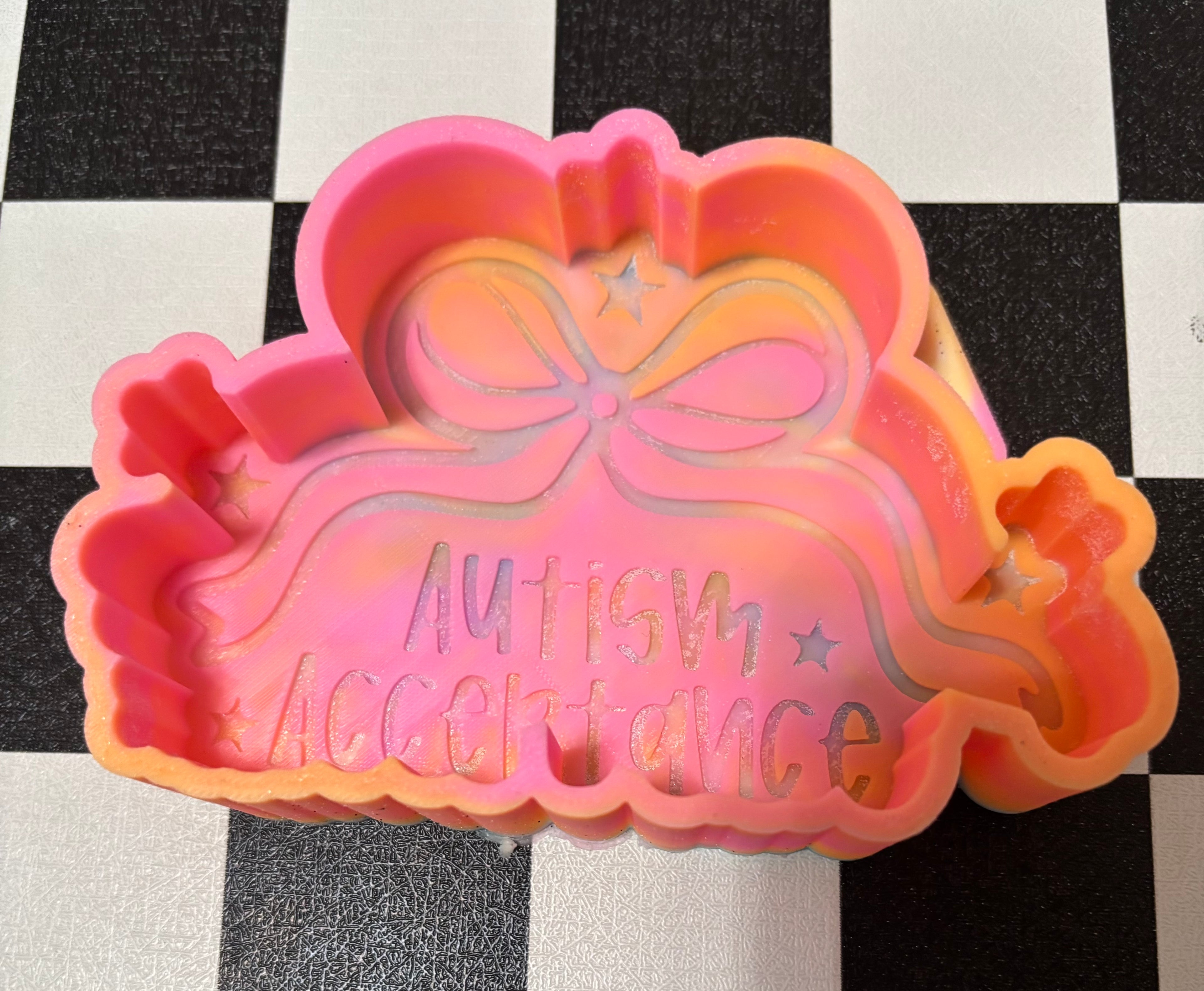 Custom Autism Acceptance Freshie Mold