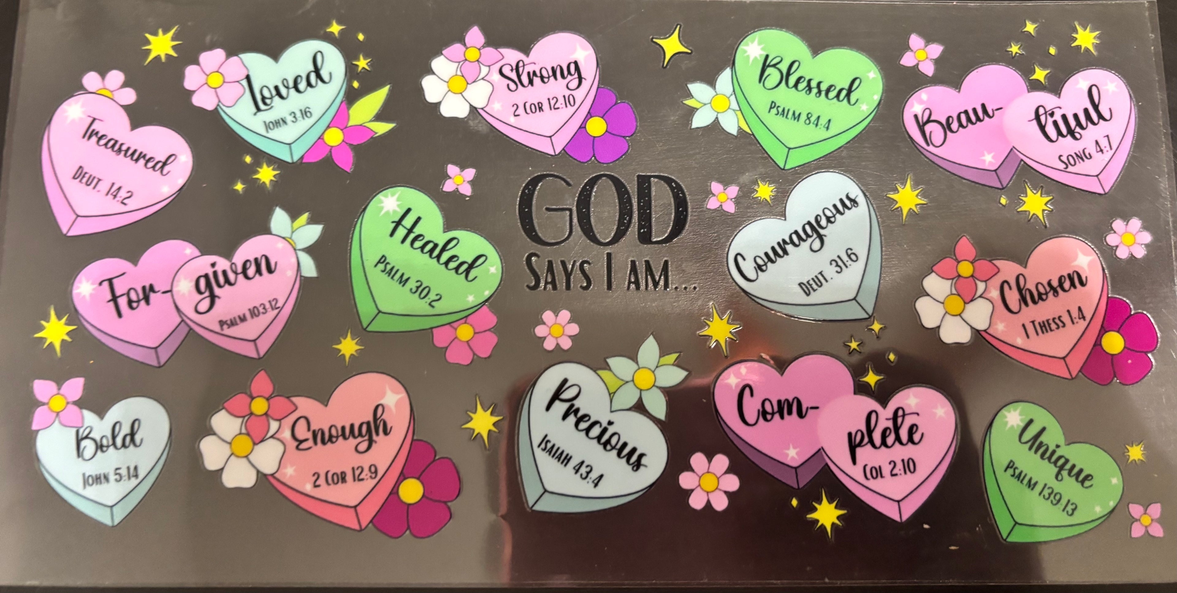 16 oz god says I am..