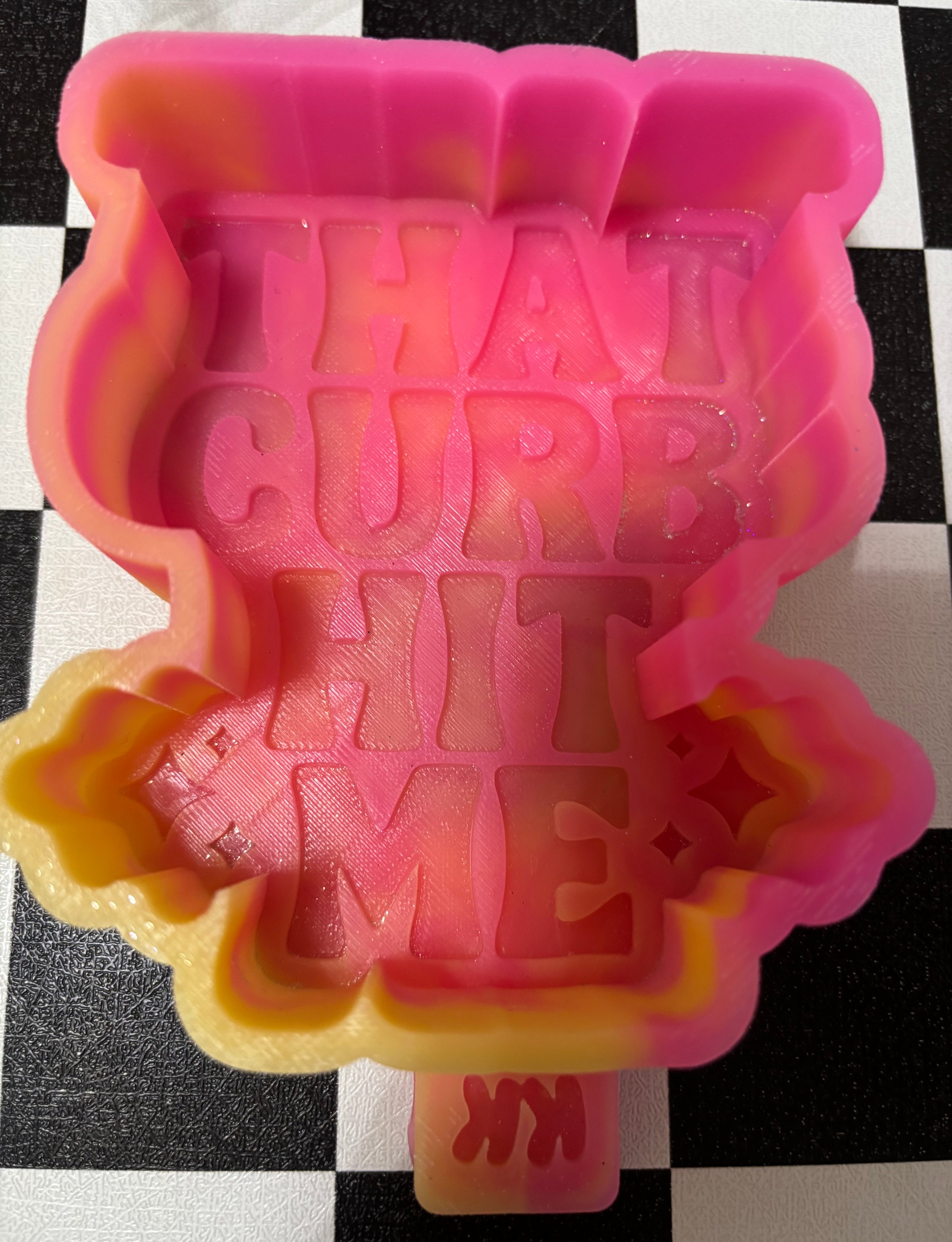 Custom That Curb Hit Me Freshie Mold