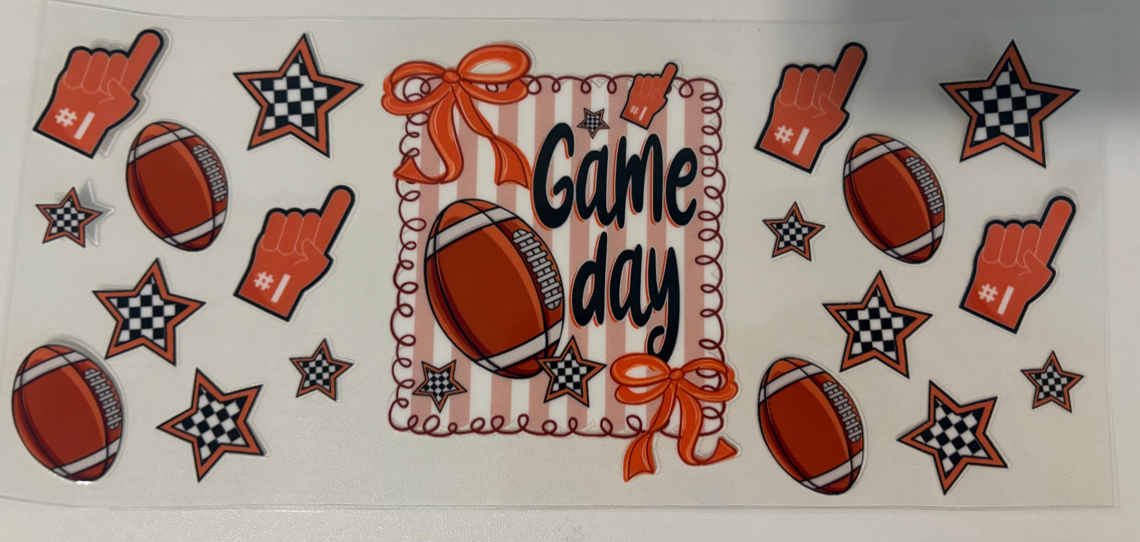 16 oz game day cup wrap
