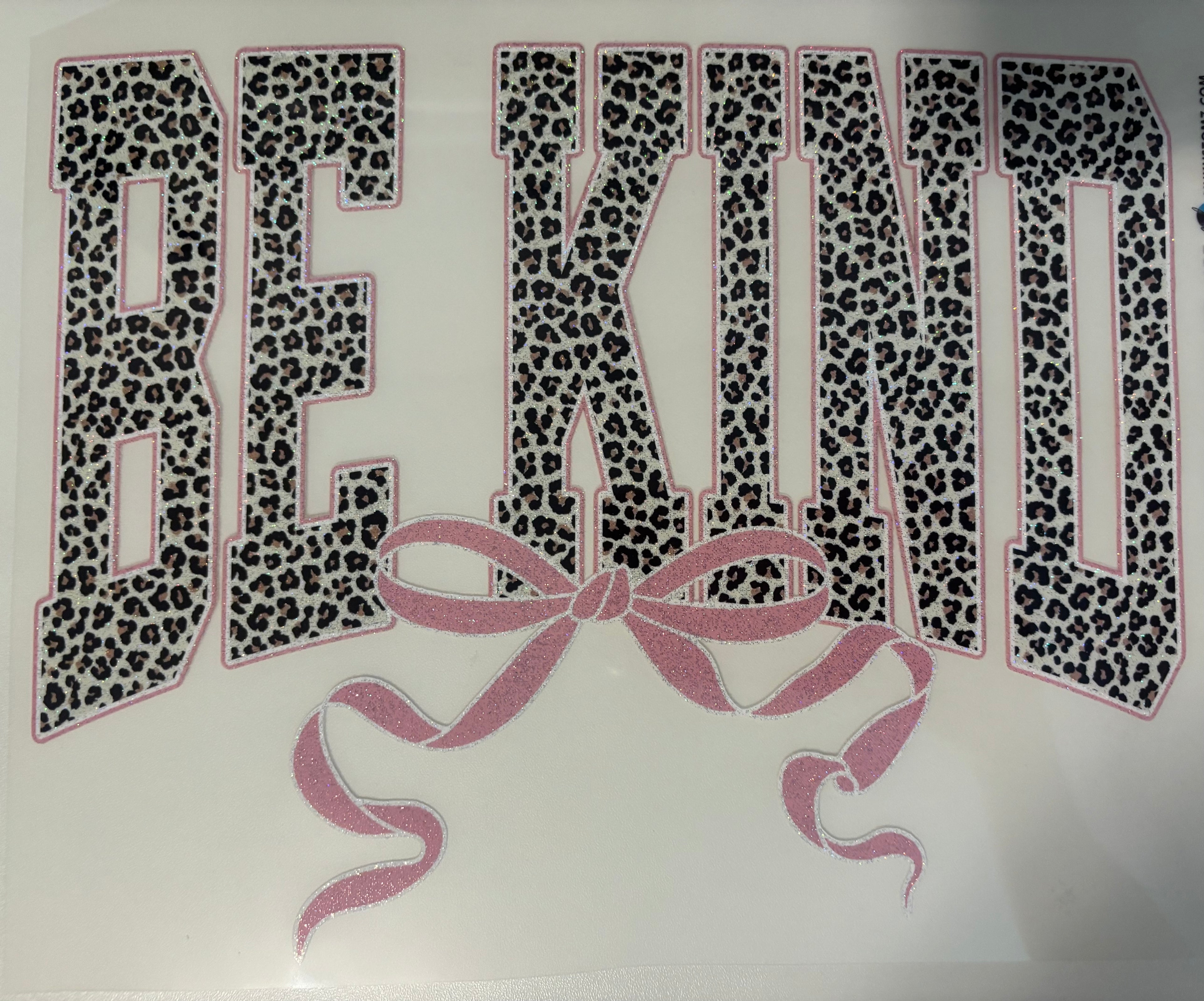Glitter Be Kind Tee Design