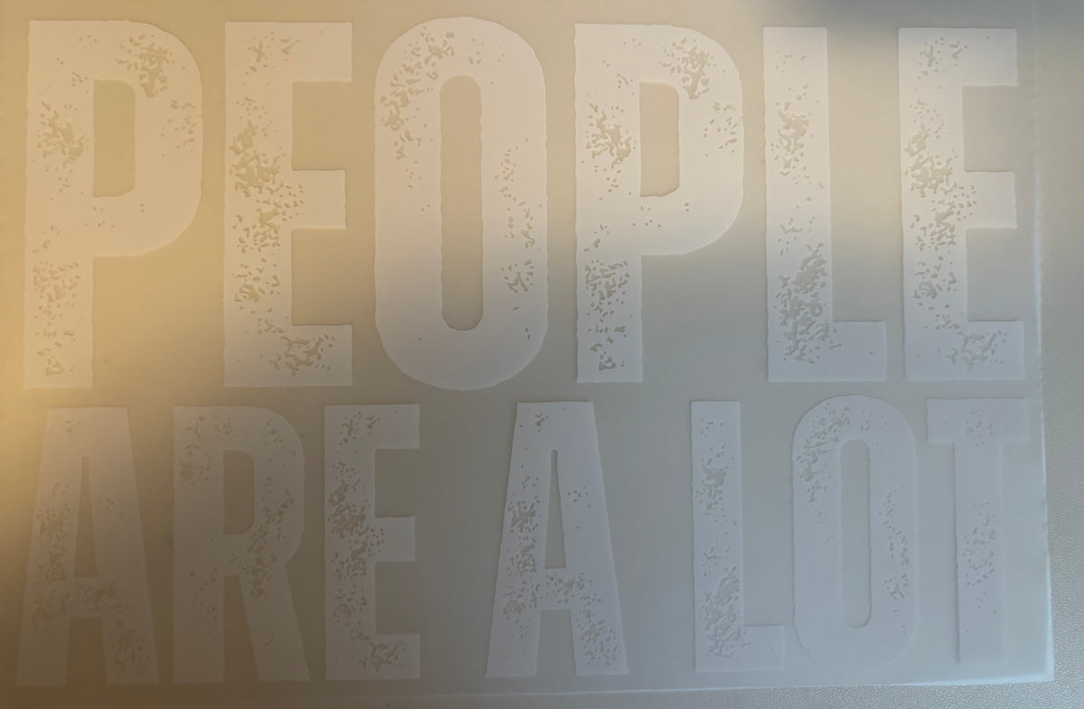 People are a lot Tee Design