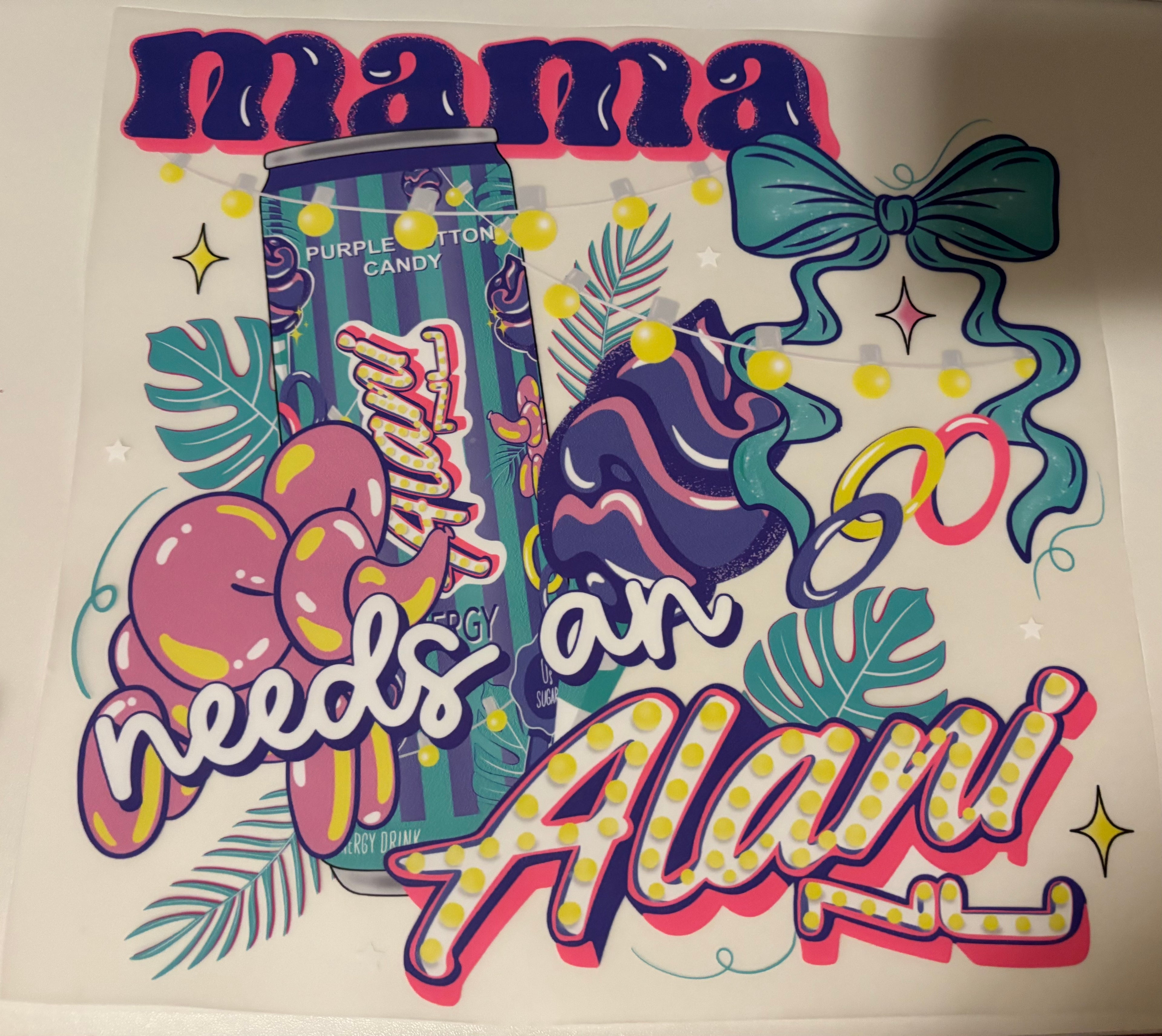 Mama Needs An Alani Tee Design