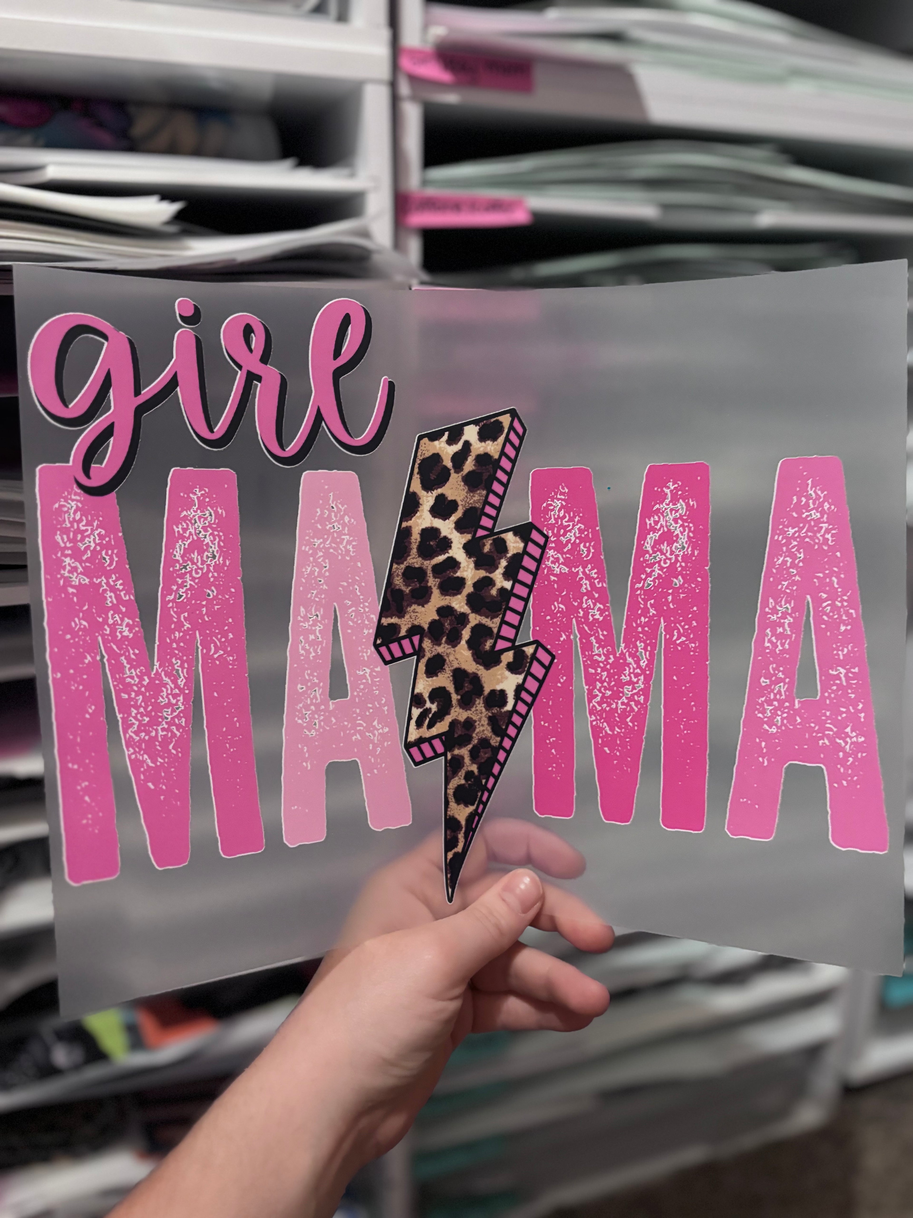 Girl Mama Cheetah Bolt