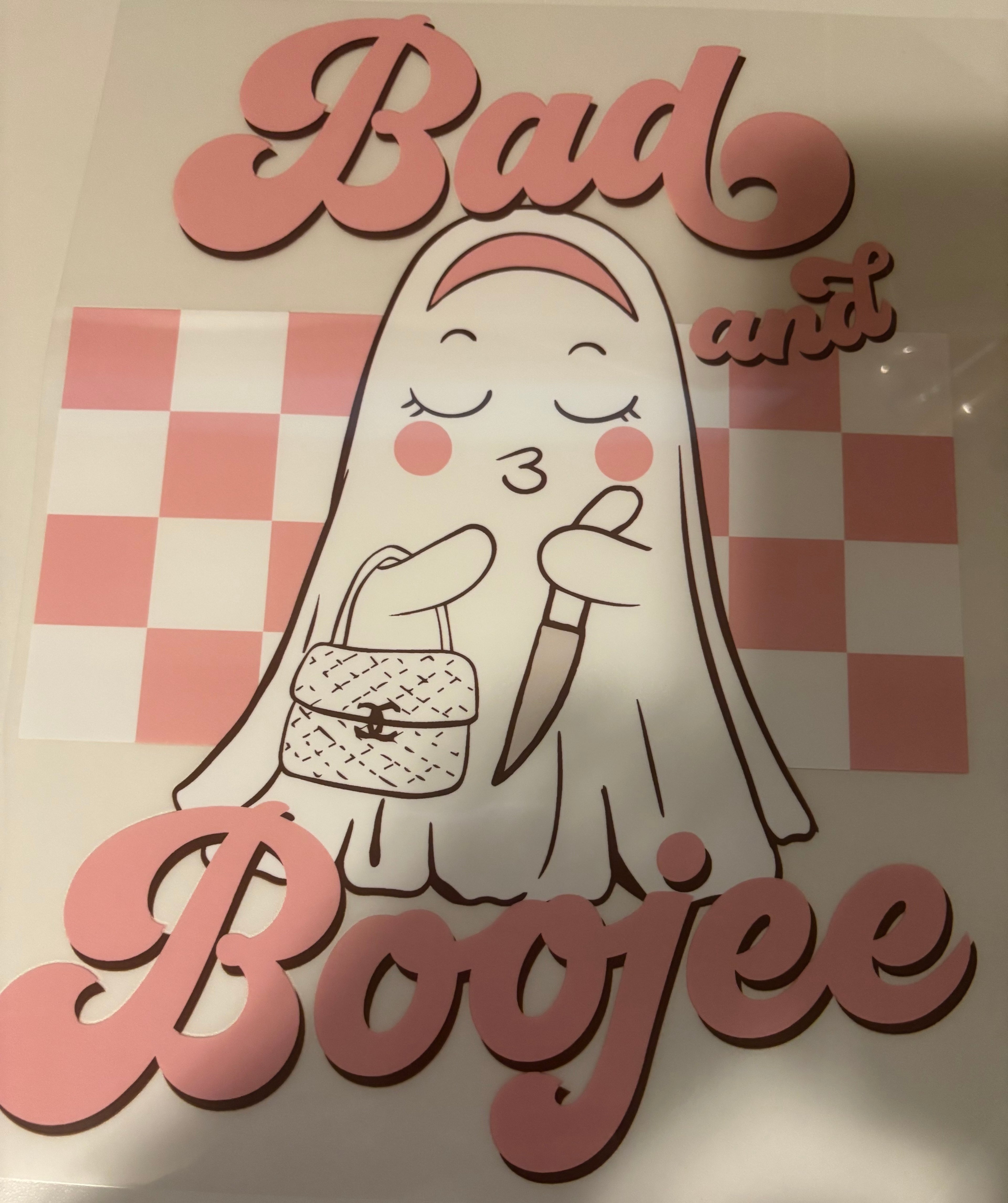Bad and boujee tee design