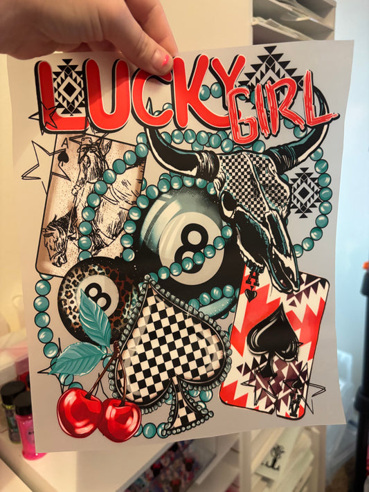 Lucky girl