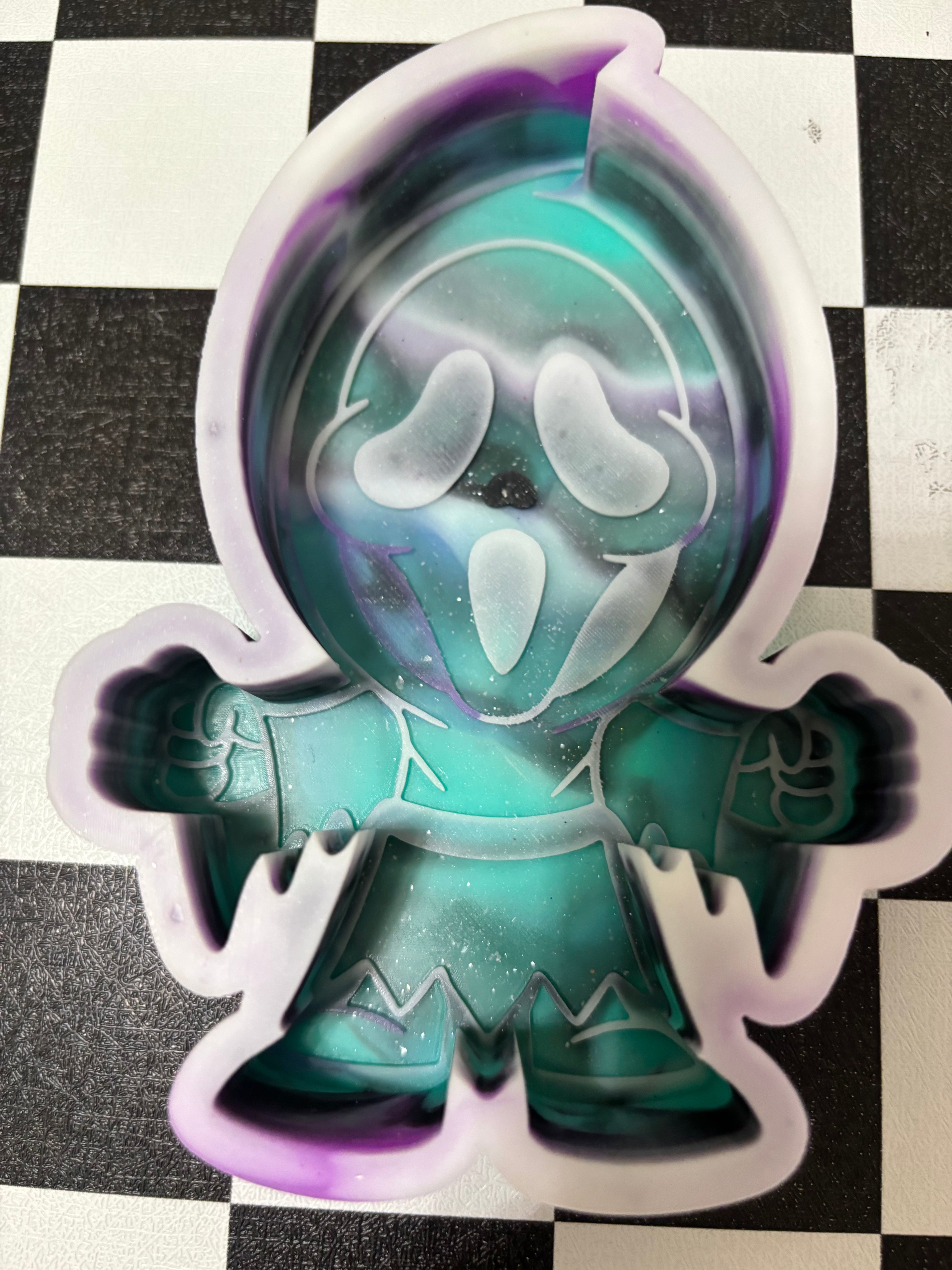Custom Ghostface Freshie Mold
