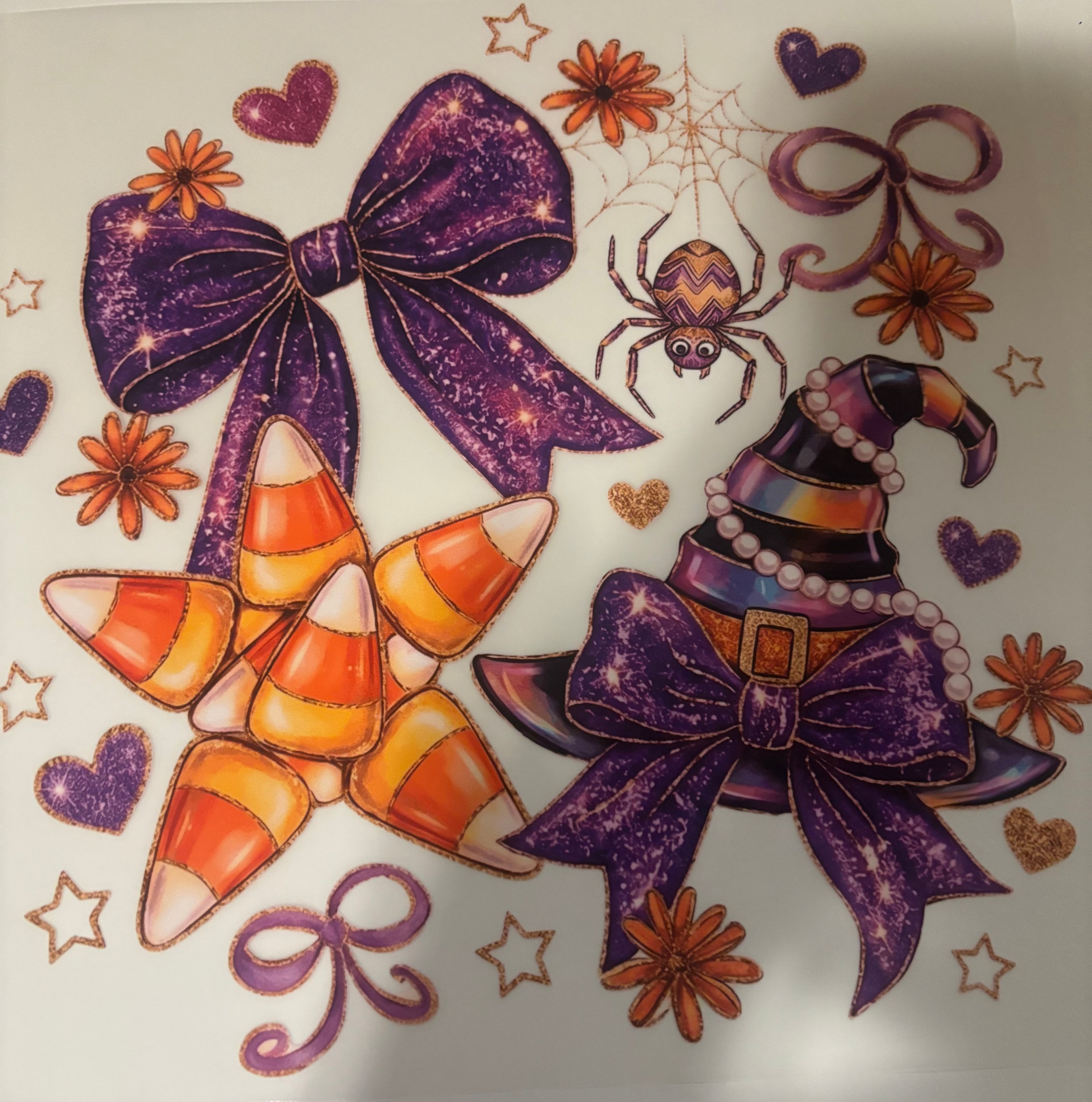 Candy corn & hat tee design