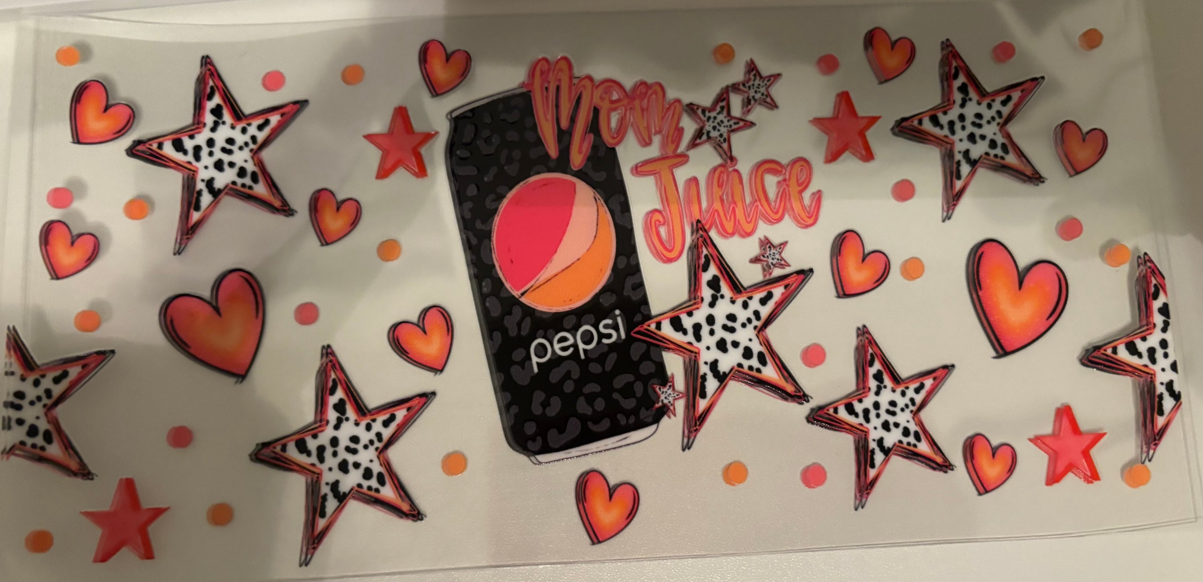 Mom Juice Pepsi 16oz Cup Wrap
