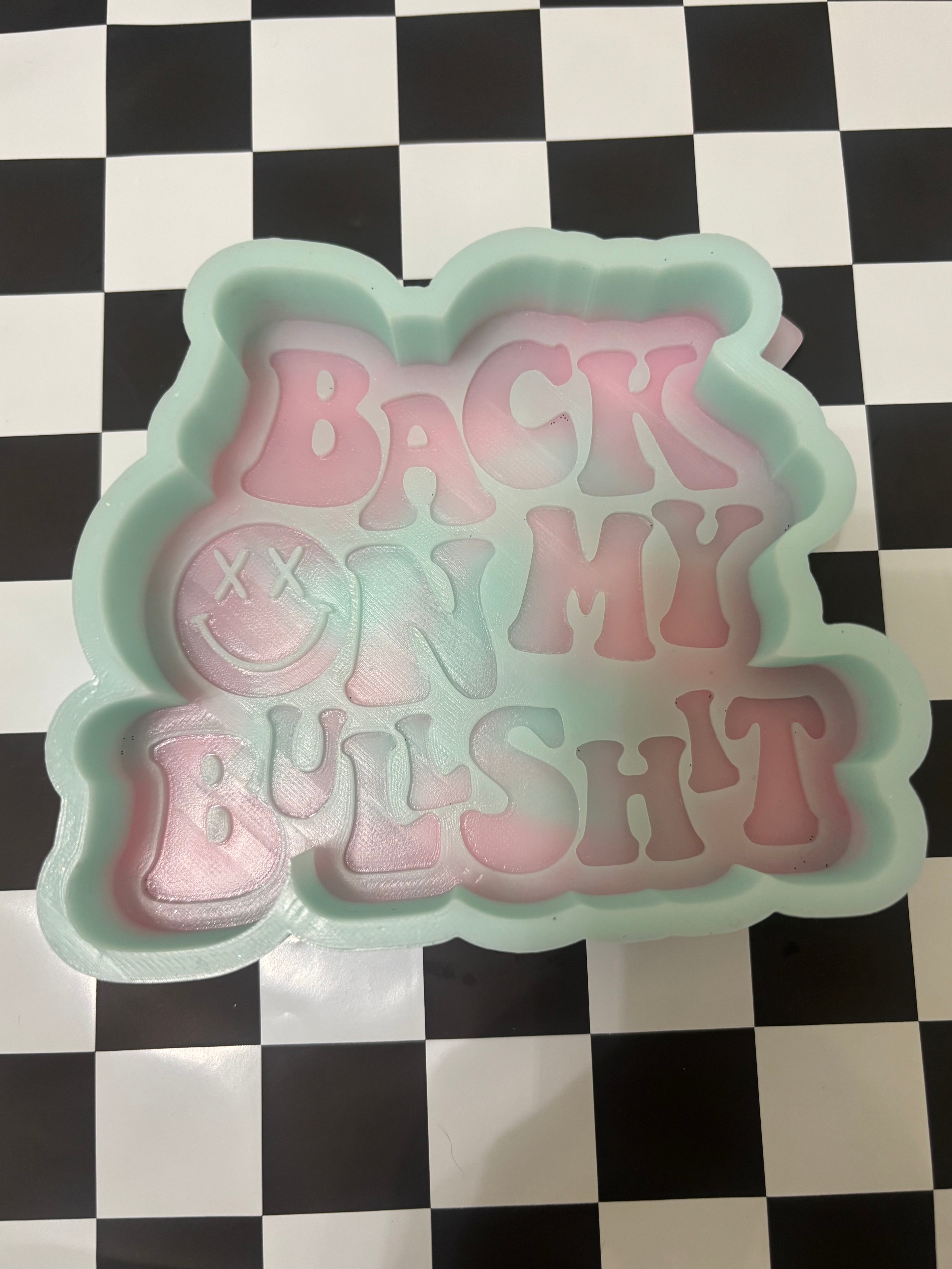 Custom back on my bullshit mold
